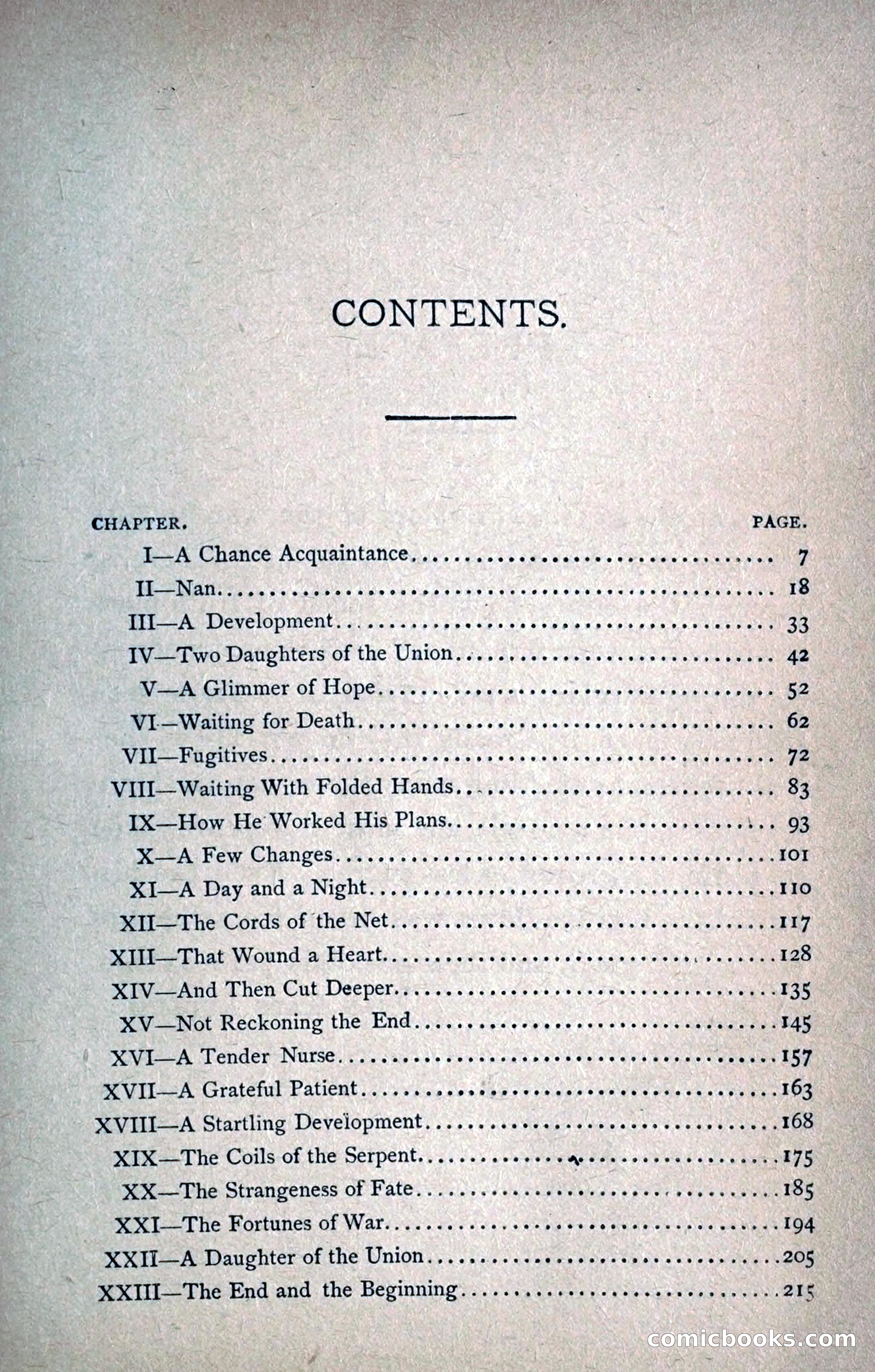 At a Girl's Mercy, or, The Fortunes of War — page 16 of 253