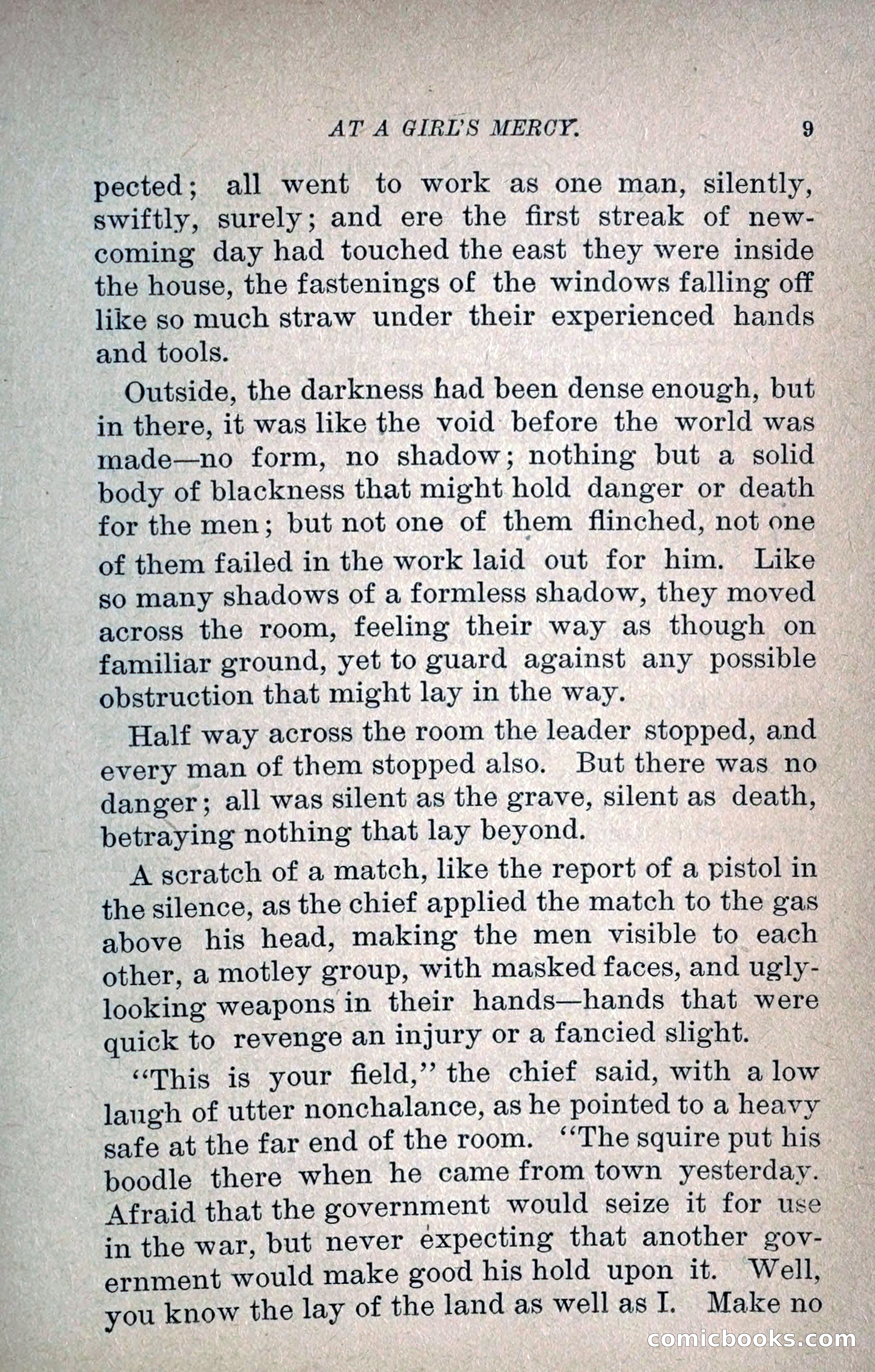 At a Girl's Mercy, or, The Fortunes of War — page 20 of 253