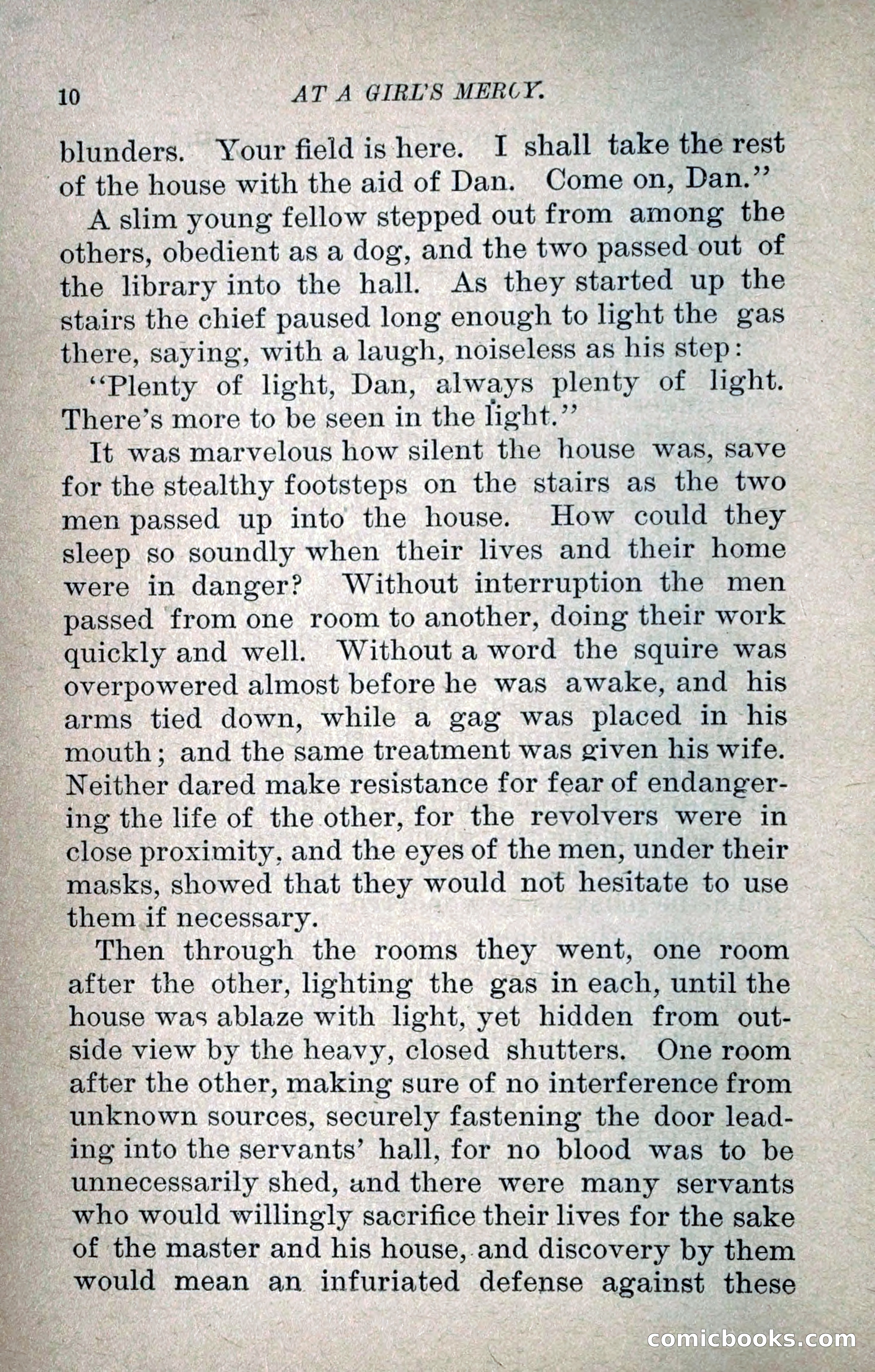 At a Girl's Mercy, or, The Fortunes of War — page 21 of 253