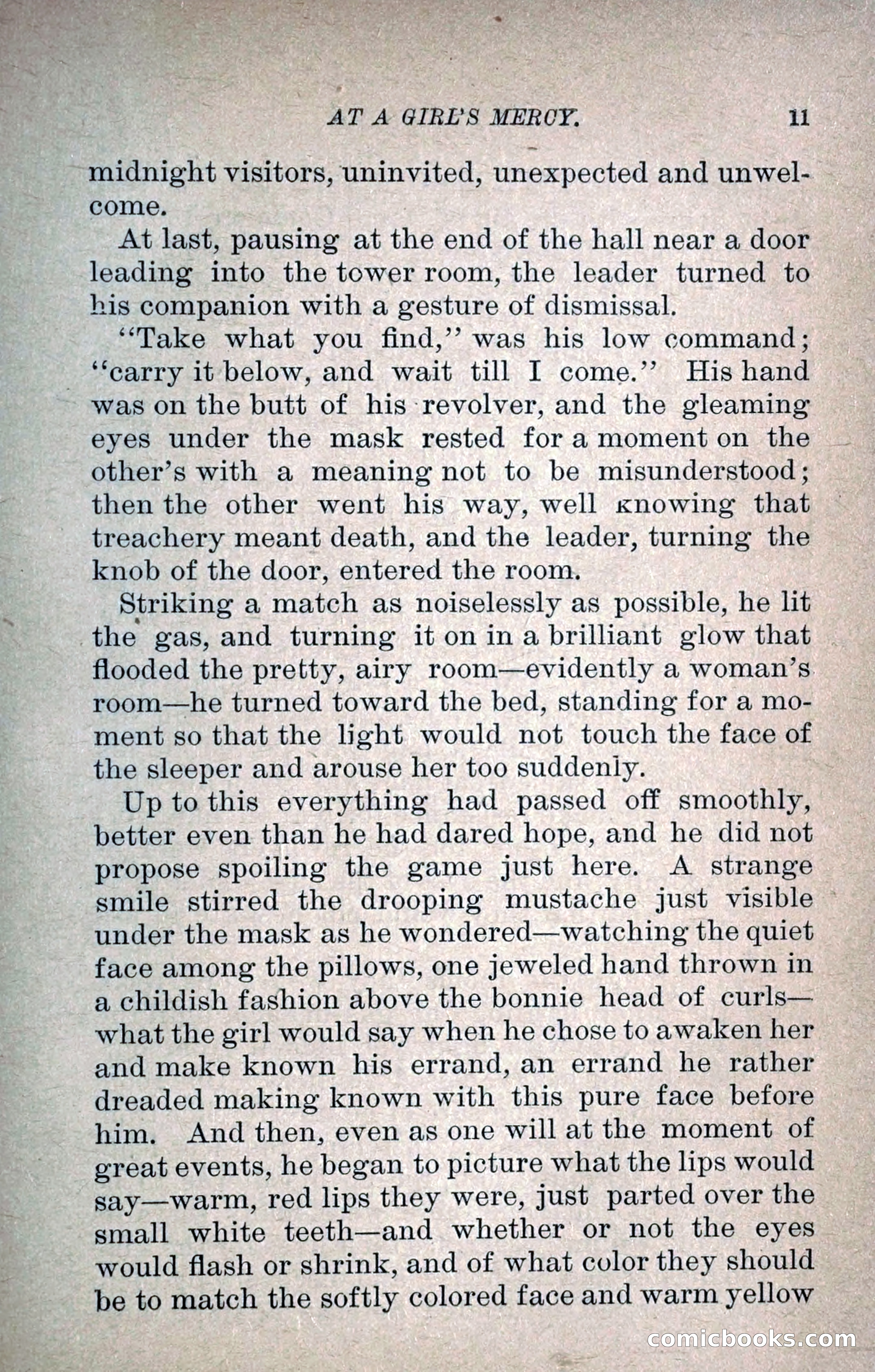 At a Girl's Mercy, or, The Fortunes of War — page 22 of 253