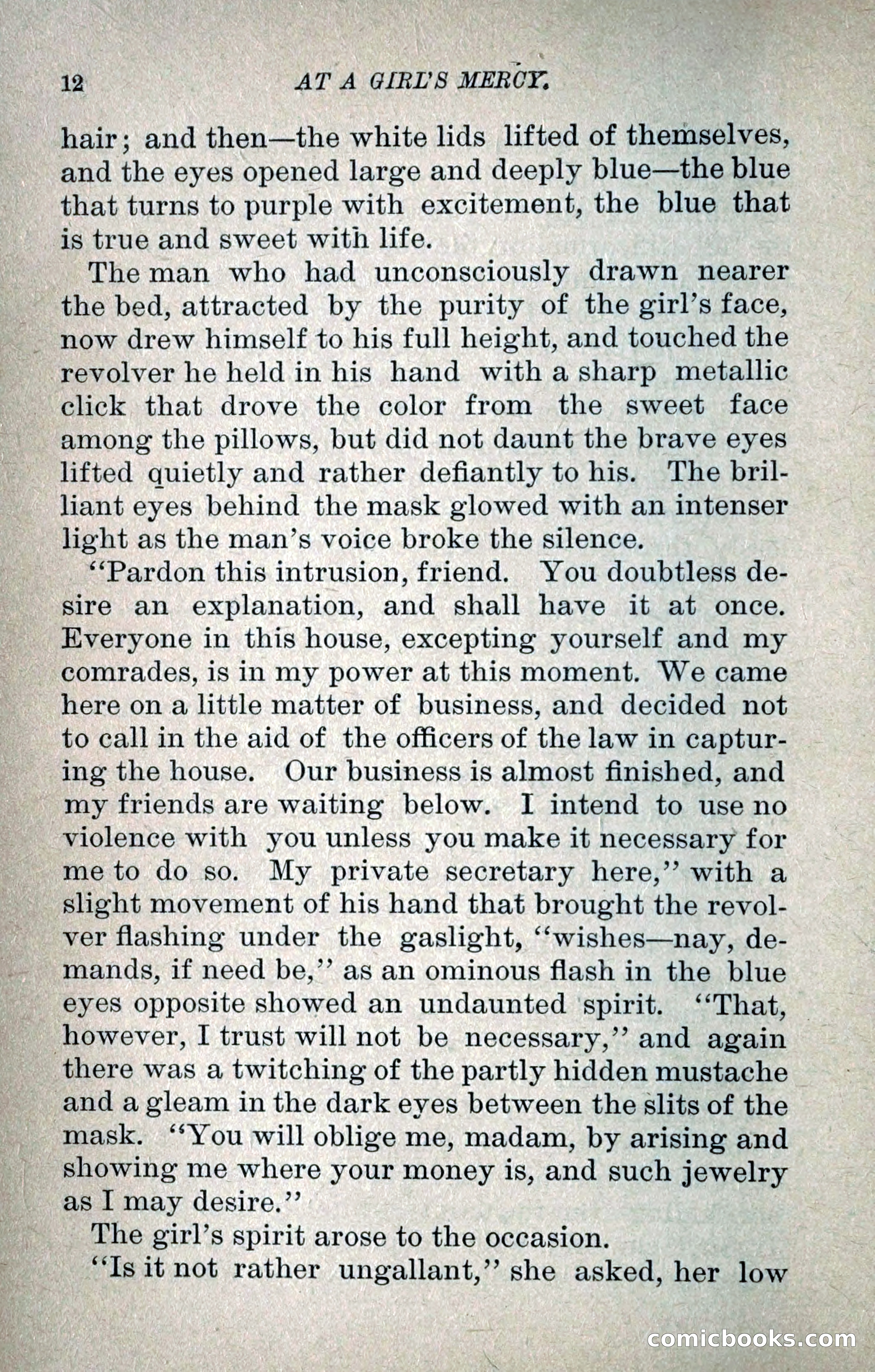 At a Girl's Mercy, or, The Fortunes of War — page 23 of 253
