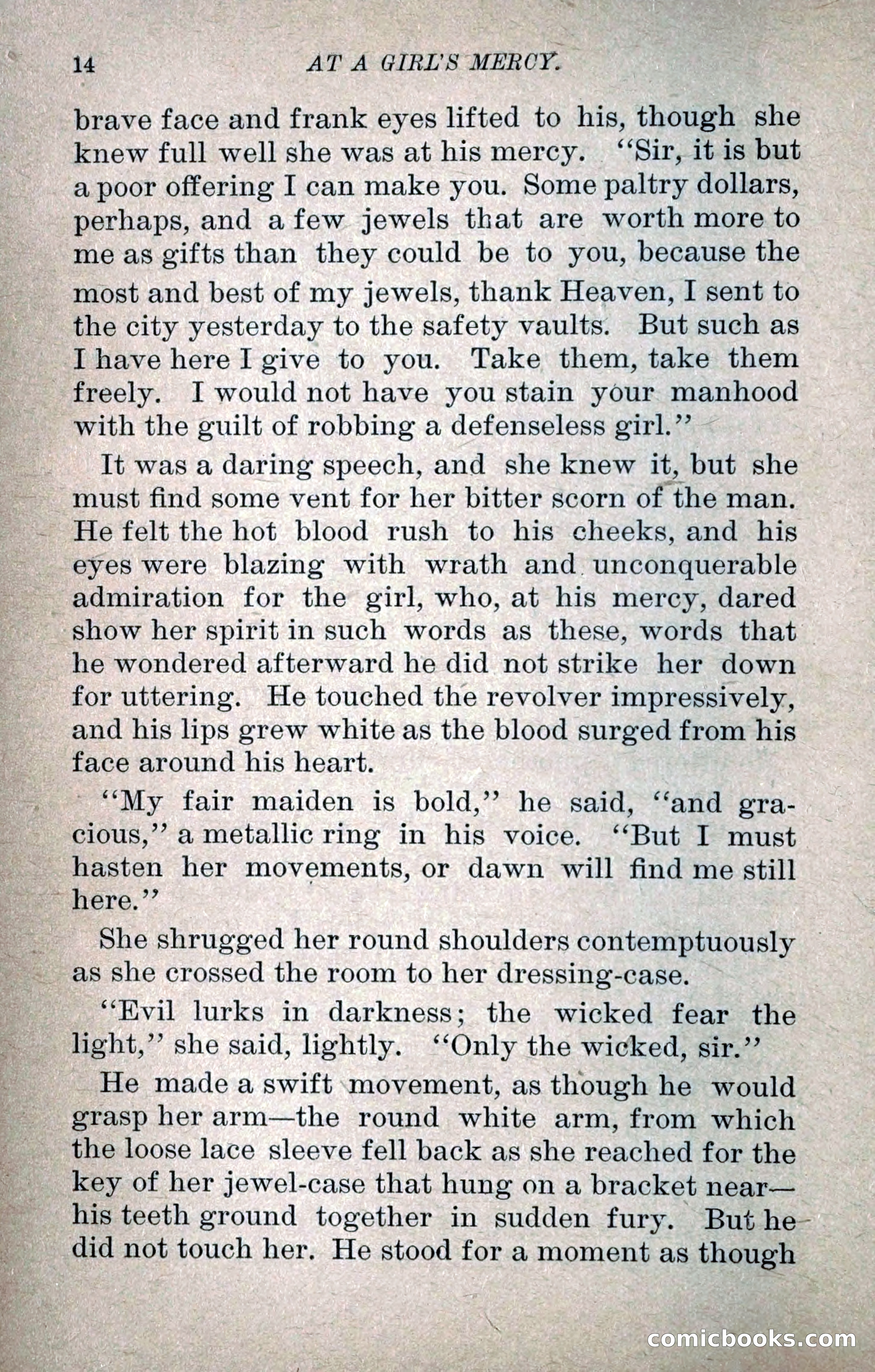 At a Girl's Mercy, or, The Fortunes of War — page 25 of 253