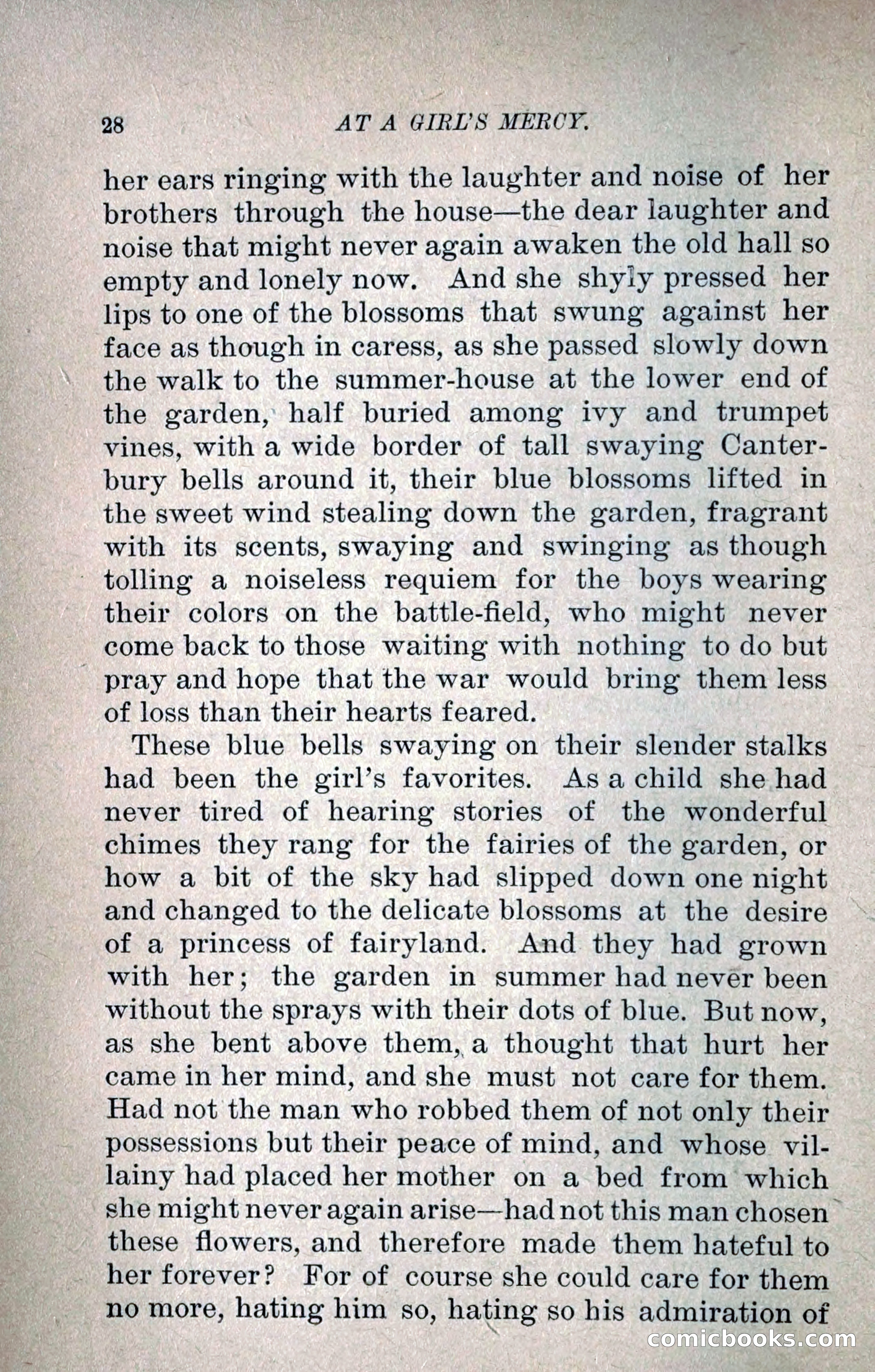At a Girl's Mercy, or, The Fortunes of War — page 39 of 253