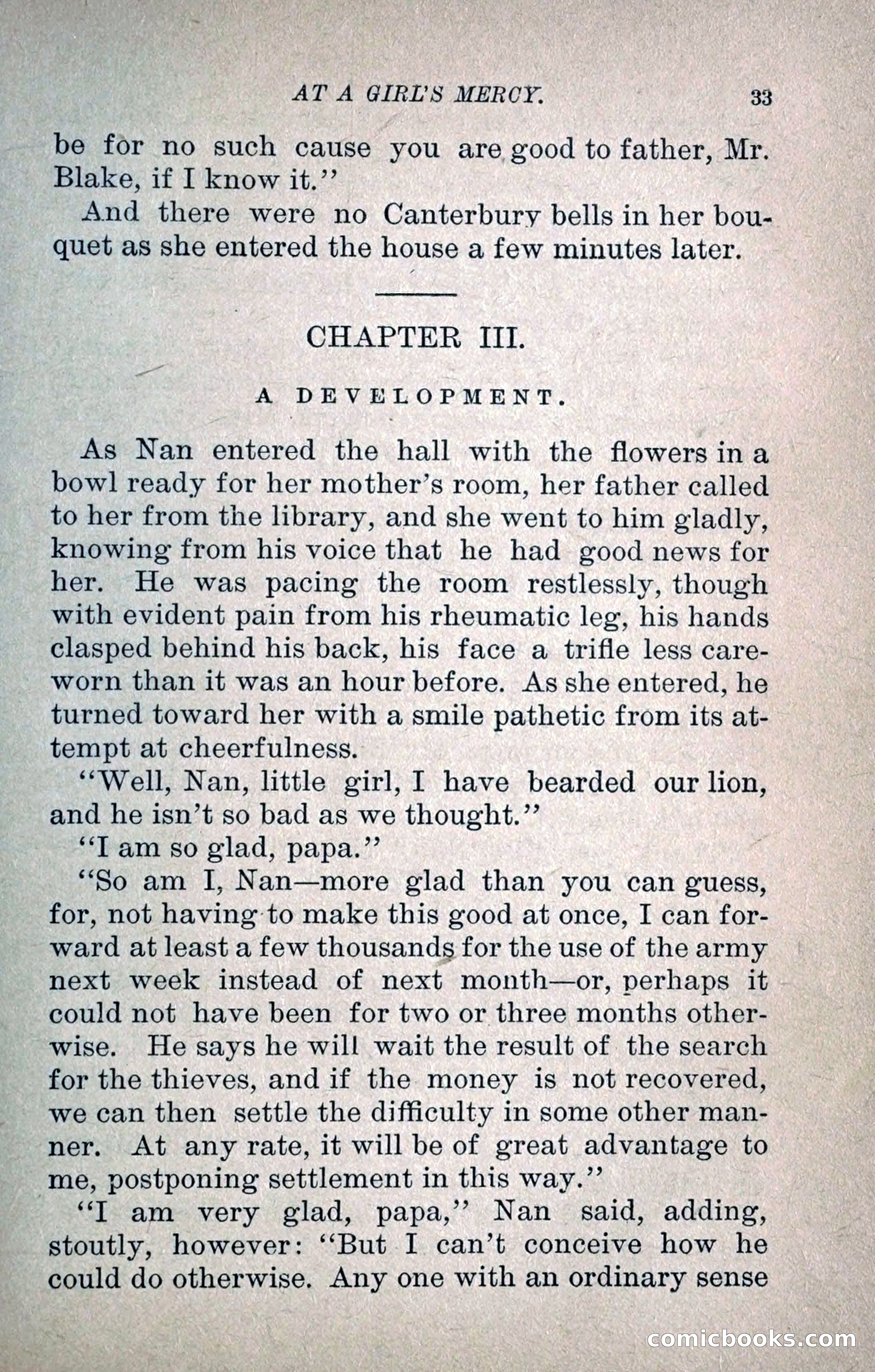 At a Girl's Mercy, or, The Fortunes of War — page 44 of 253