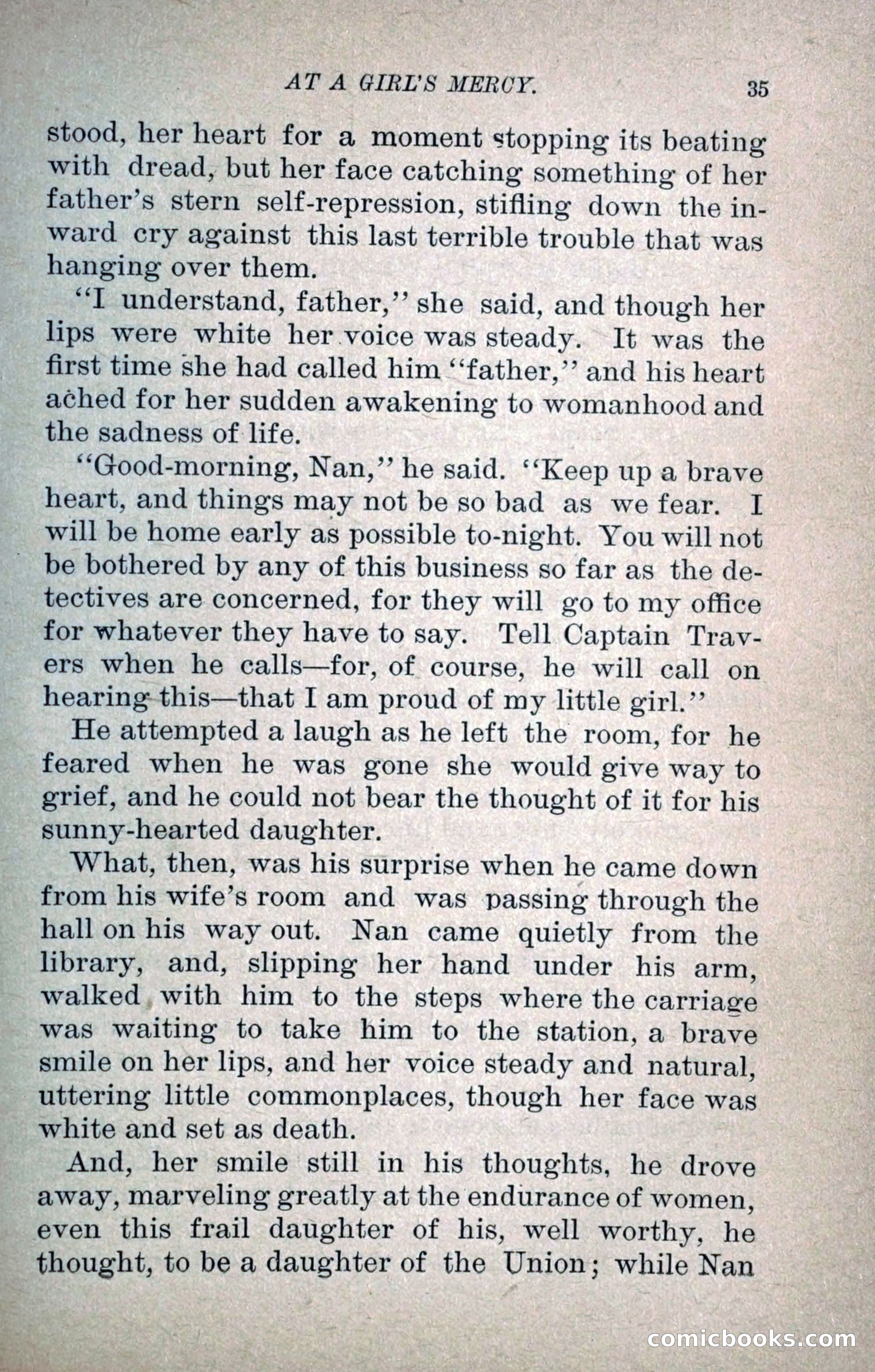 At a Girl's Mercy, or, The Fortunes of War — page 46 of 253