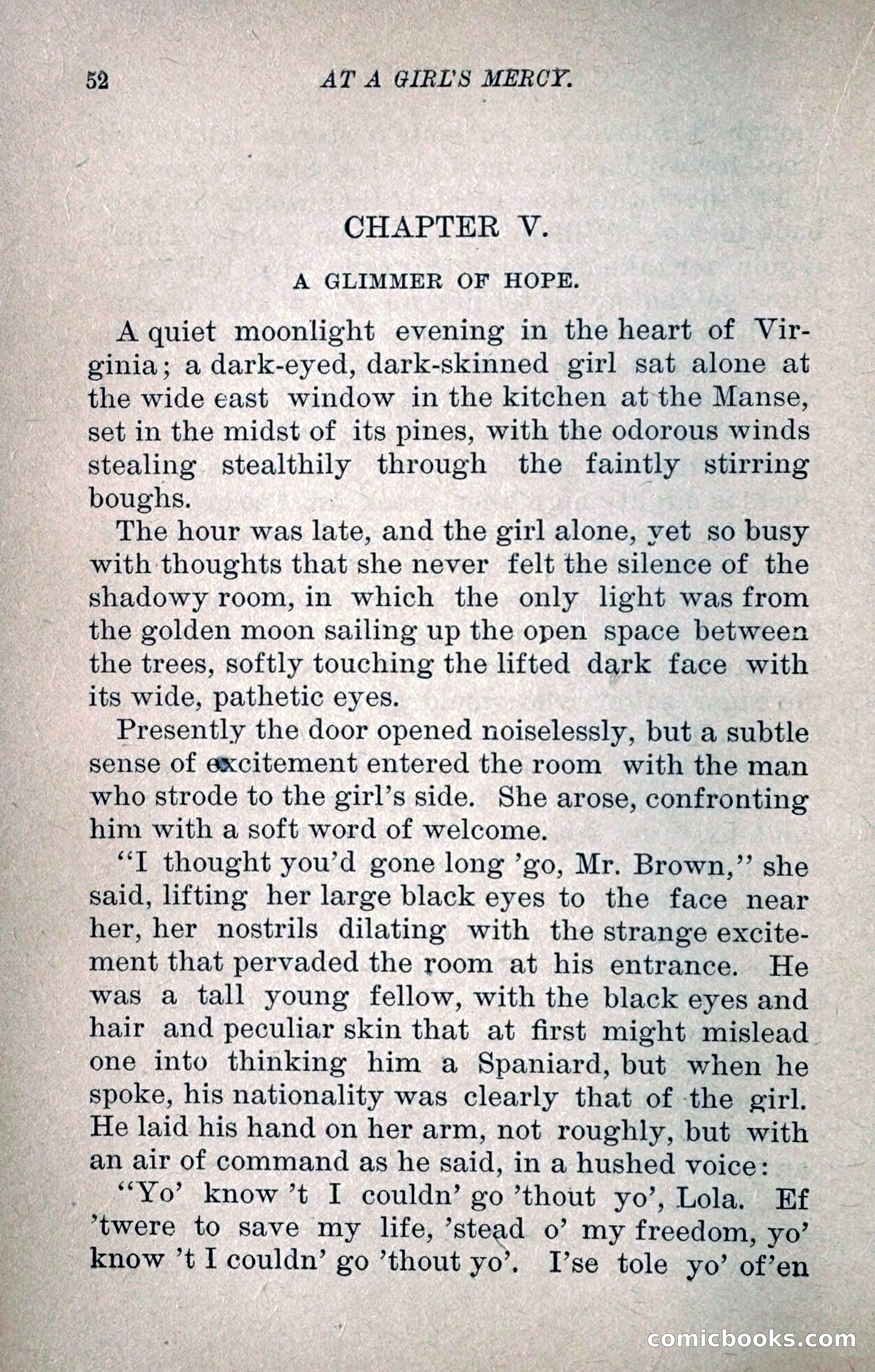 At a Girl's Mercy, or, The Fortunes of War — page 63 of 253