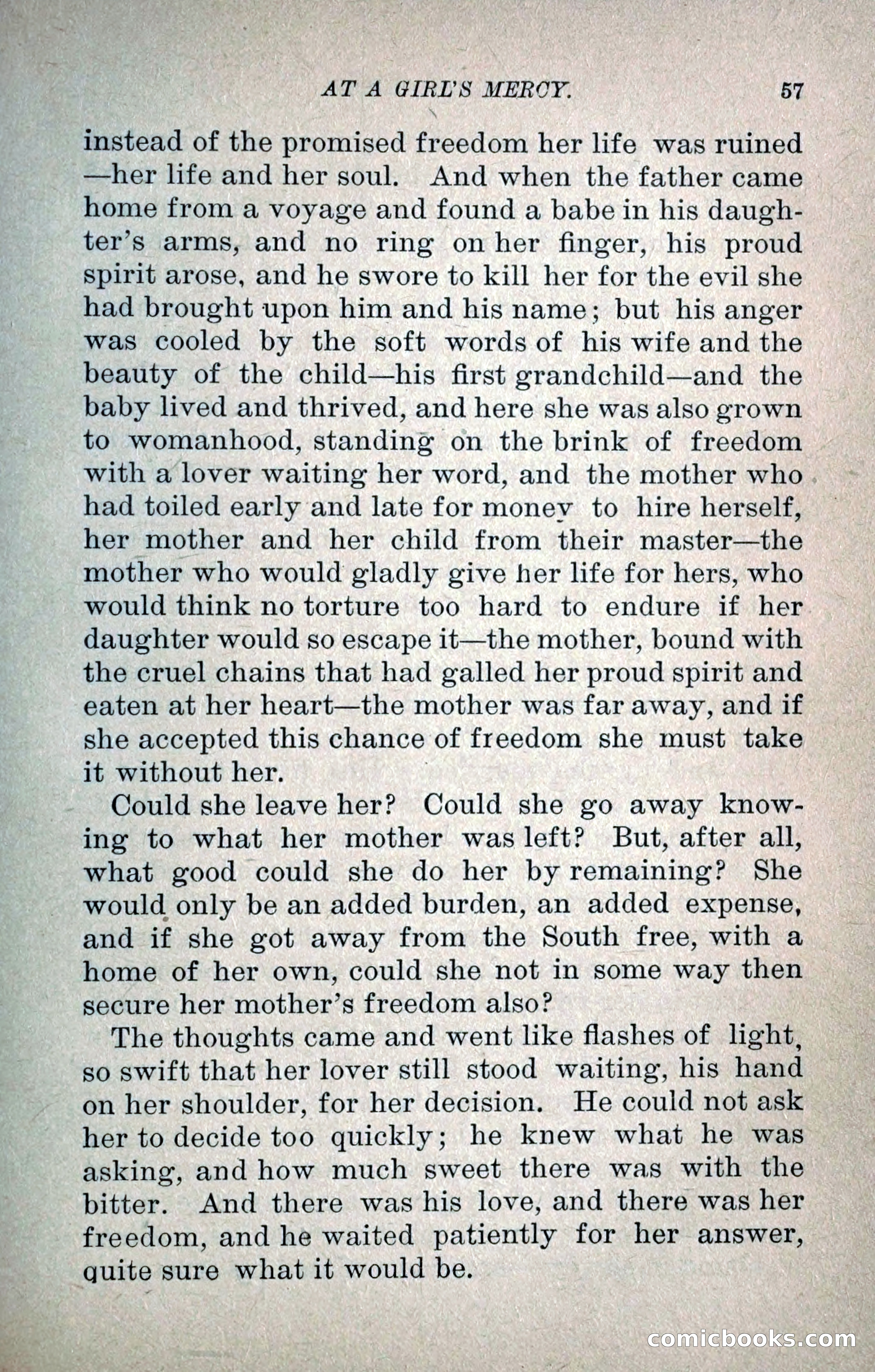 At a Girl's Mercy, or, The Fortunes of War — page 68 of 253