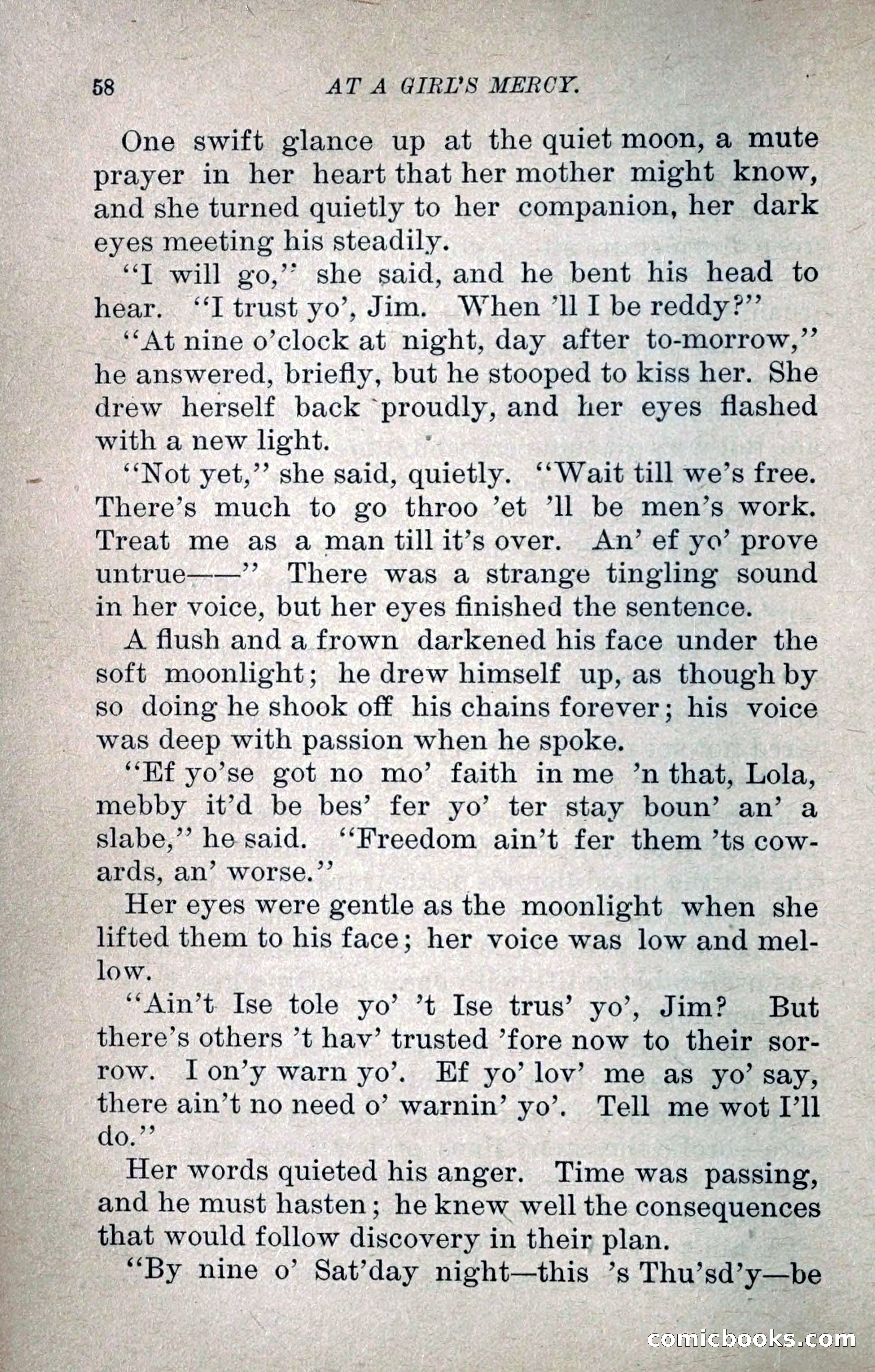 At a Girl's Mercy, or, The Fortunes of War — page 69 of 253