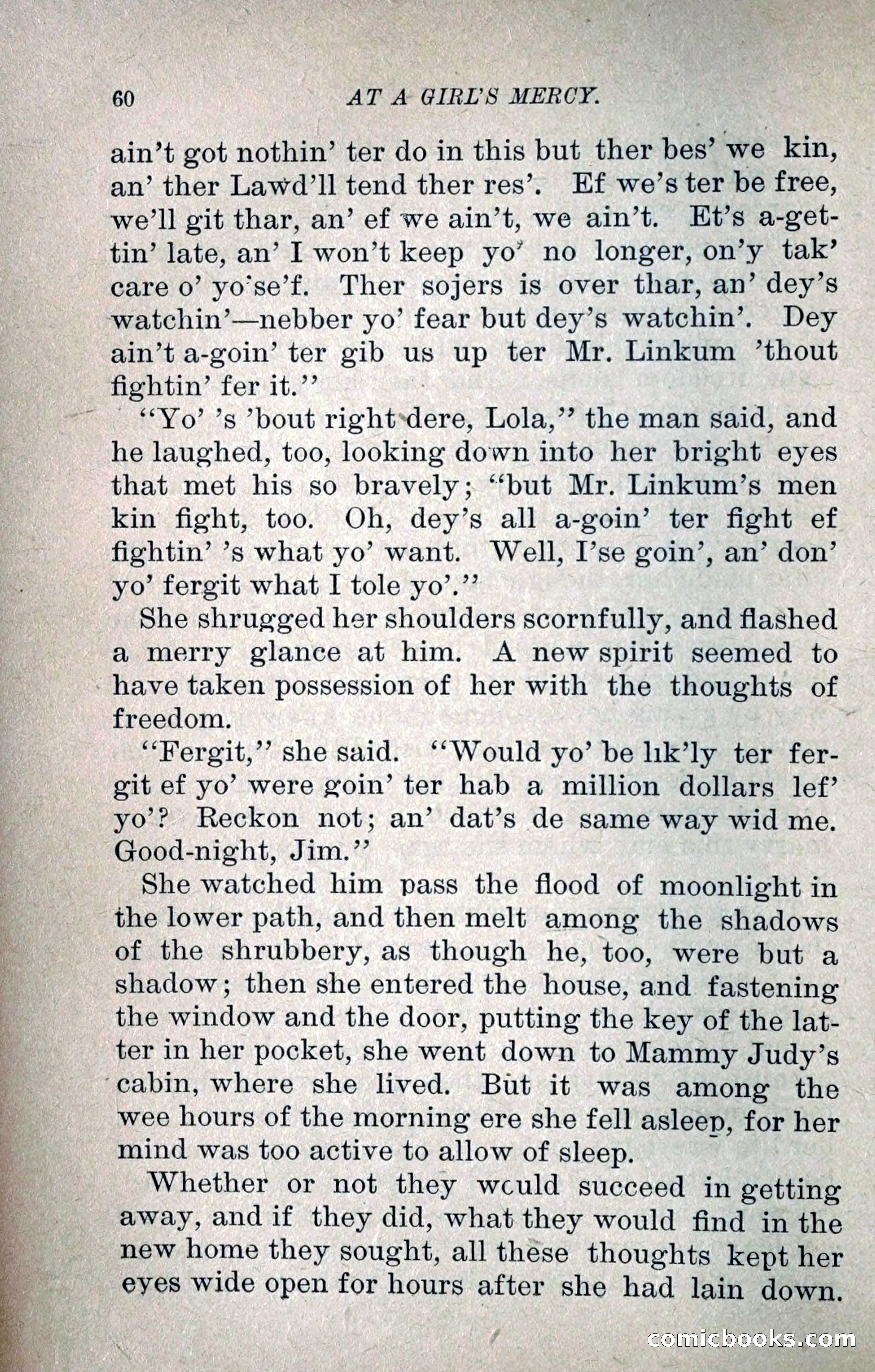 At a Girl's Mercy, or, The Fortunes of War — page 71 of 253
