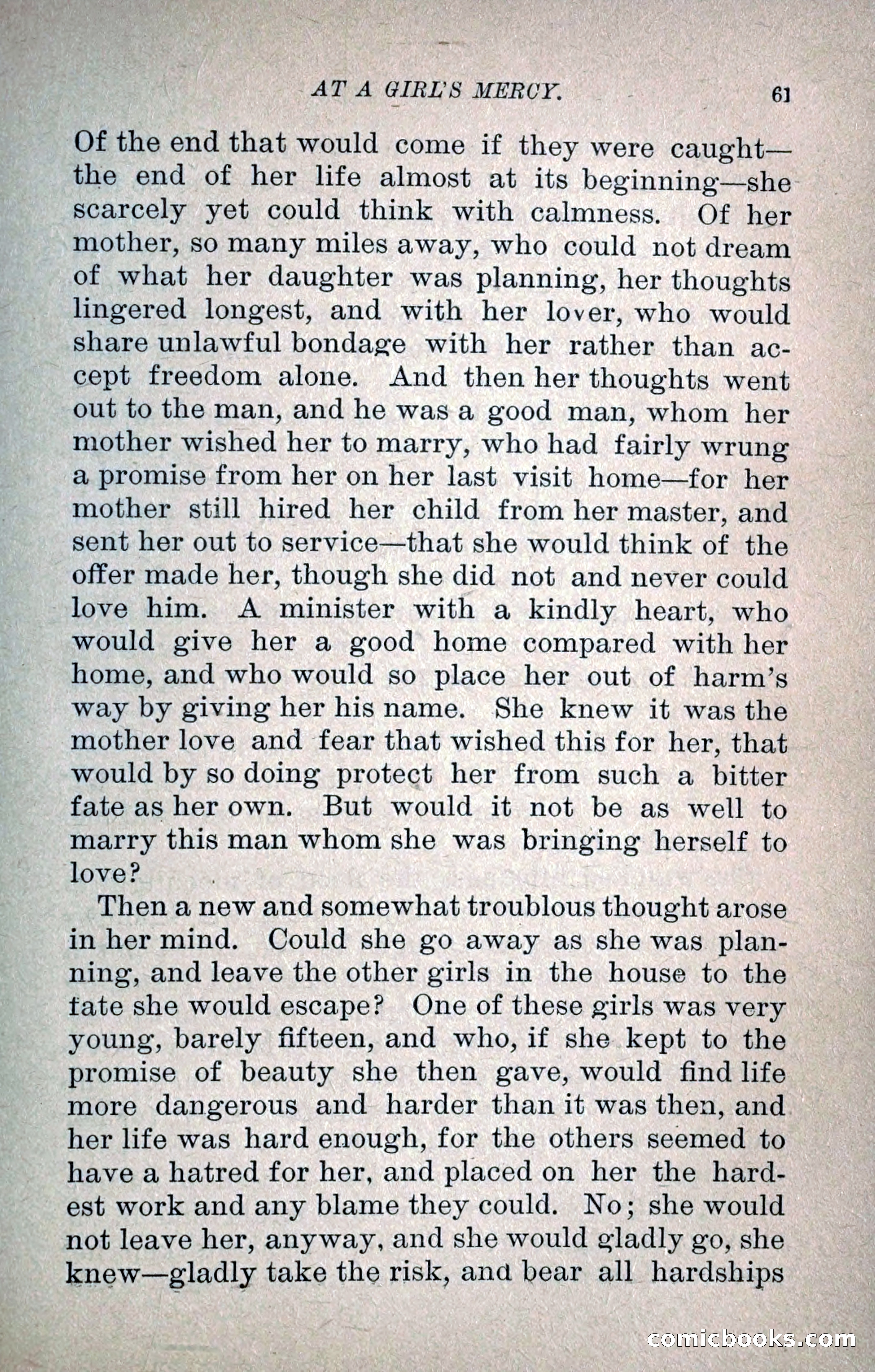 At a Girl's Mercy, or, The Fortunes of War — page 72 of 253