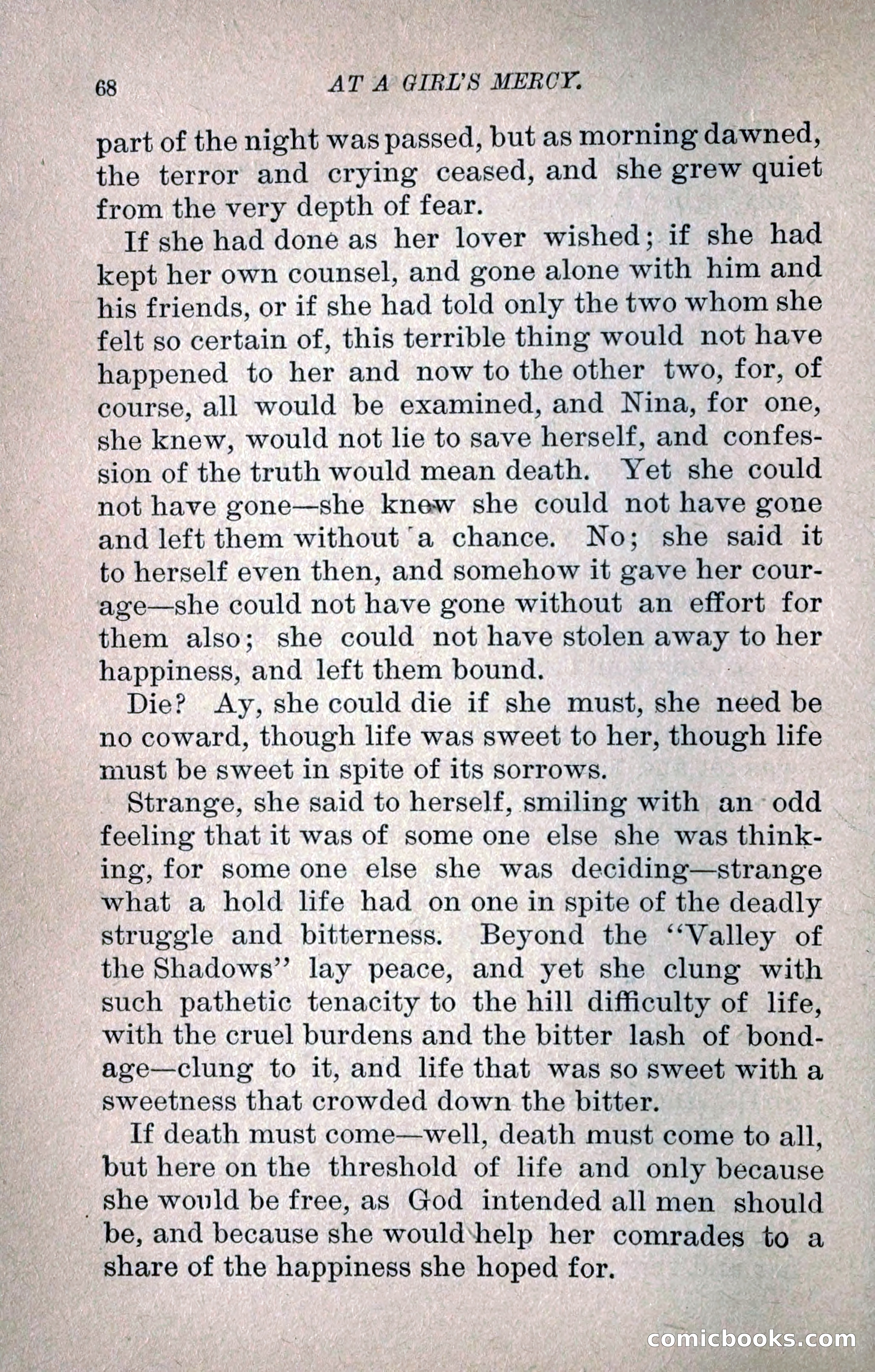 At a Girl's Mercy, or, The Fortunes of War — page 79 of 253