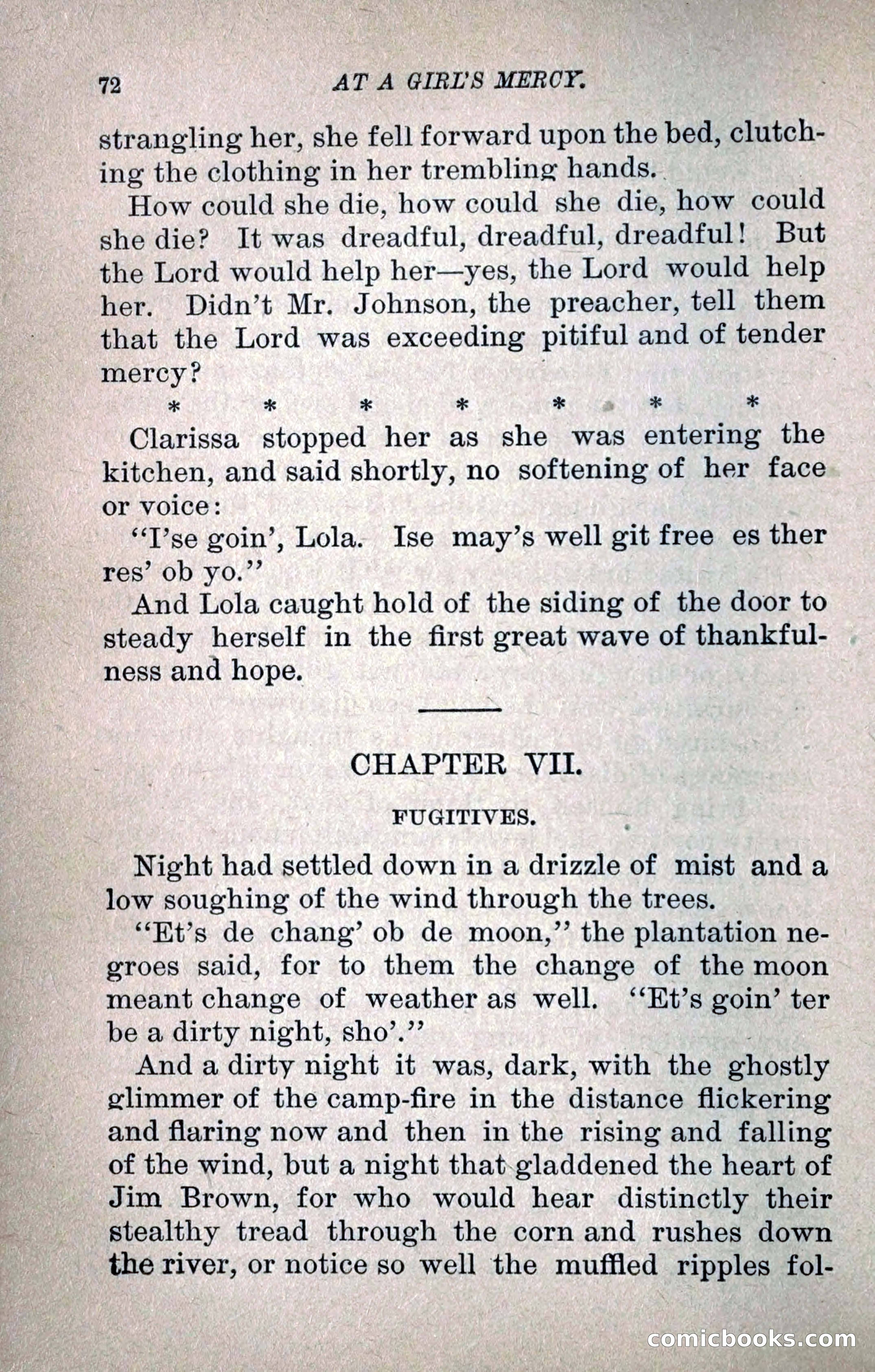 At a Girl's Mercy, or, The Fortunes of War — page 83 of 253