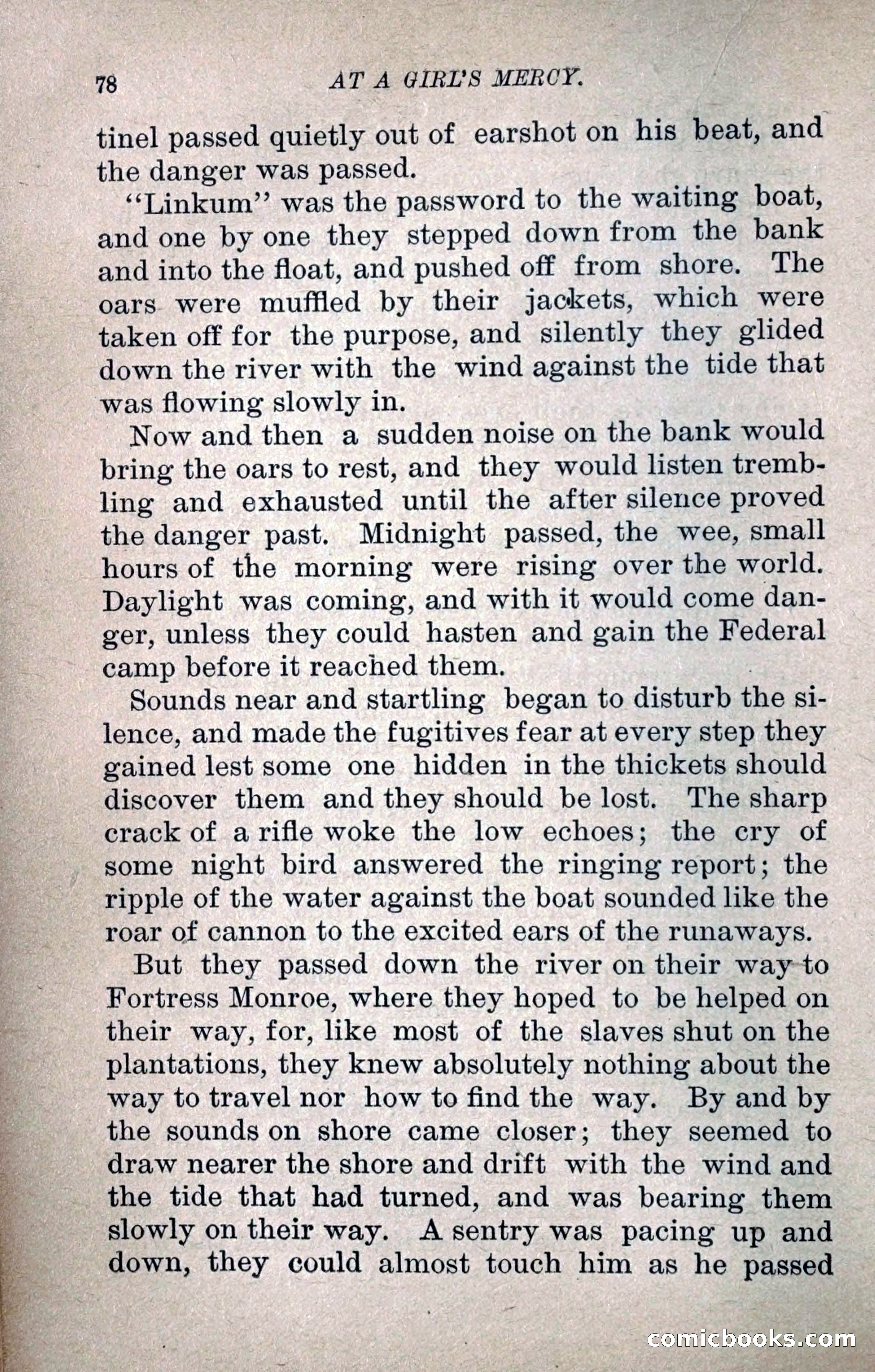 At a Girl's Mercy, or, The Fortunes of War — page 89 of 253