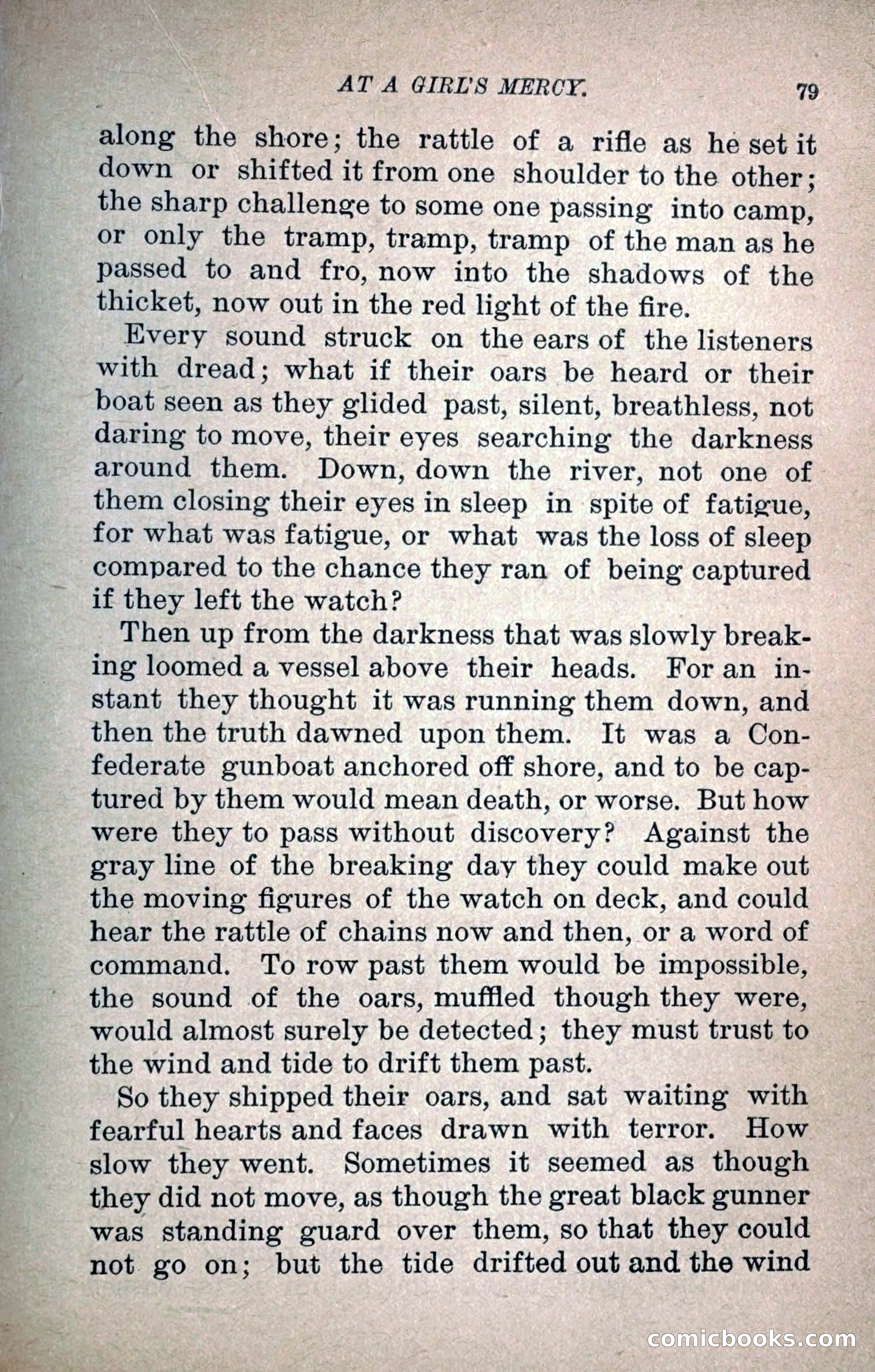 At a Girl's Mercy, or, The Fortunes of War — page 90 of 253