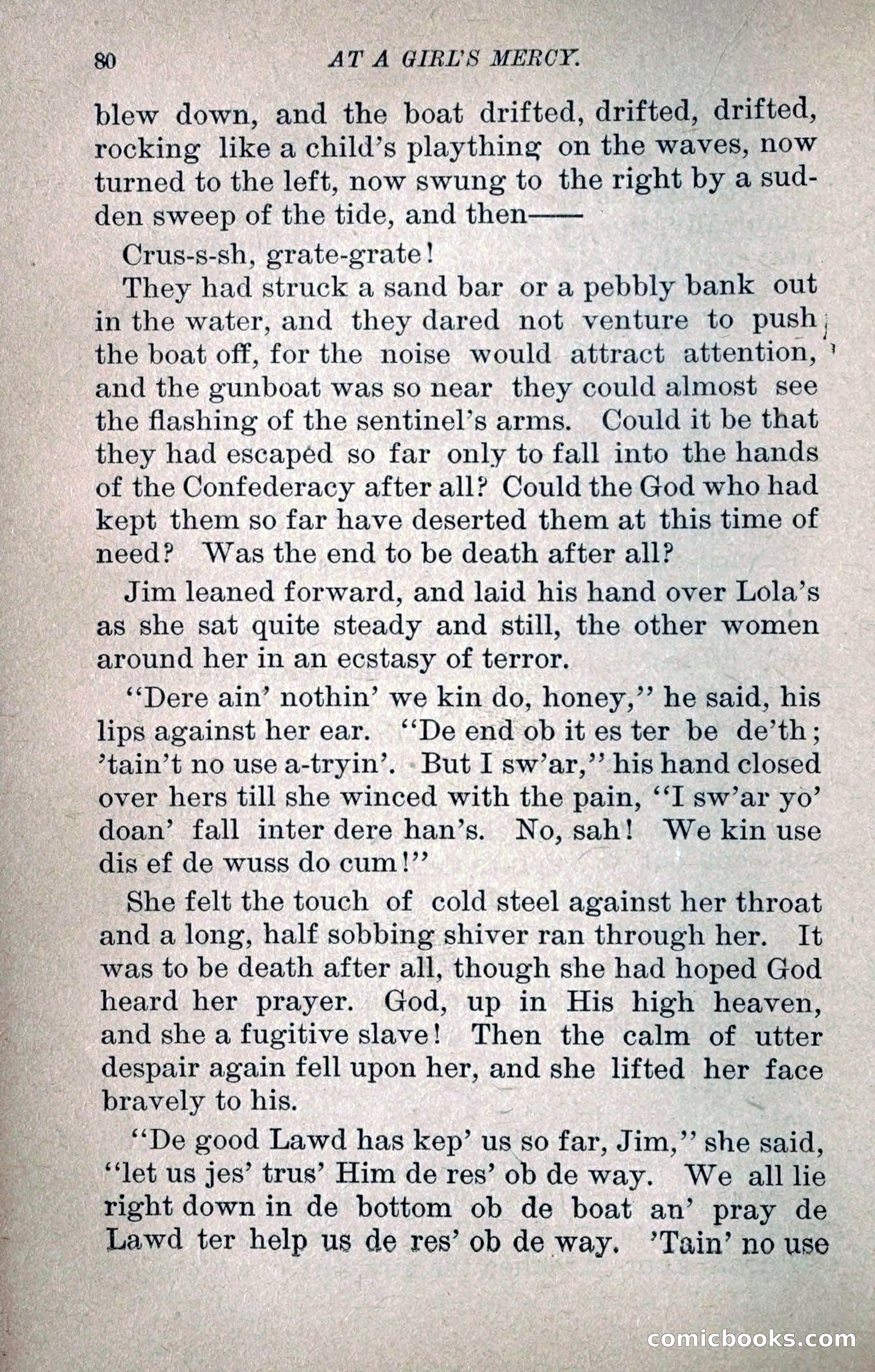 At a Girl's Mercy, or, The Fortunes of War — page 91 of 253