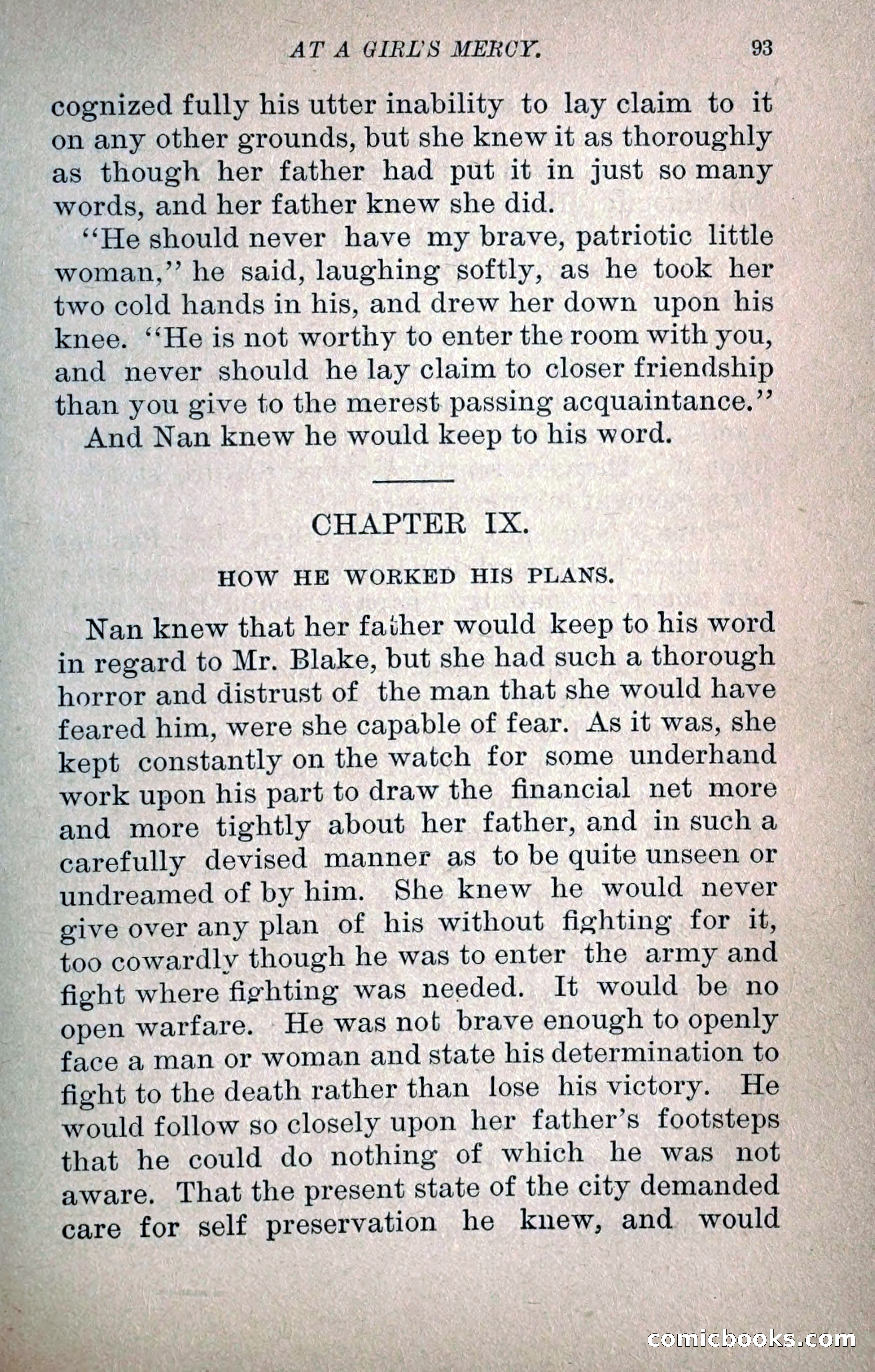 At a Girl's Mercy, or, The Fortunes of War — page 104 of 253