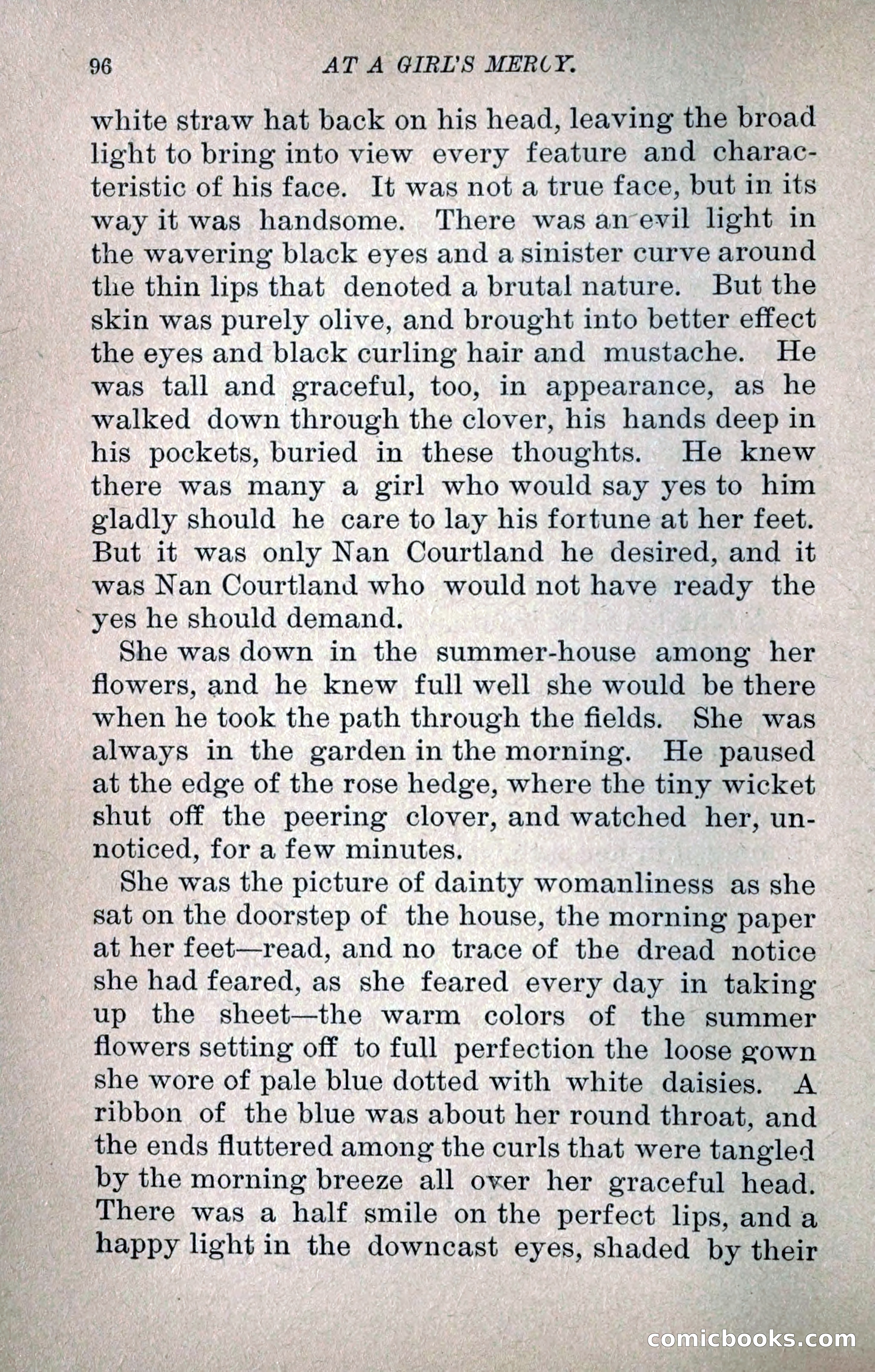 At a Girl's Mercy, or, The Fortunes of War — page 107 of 253