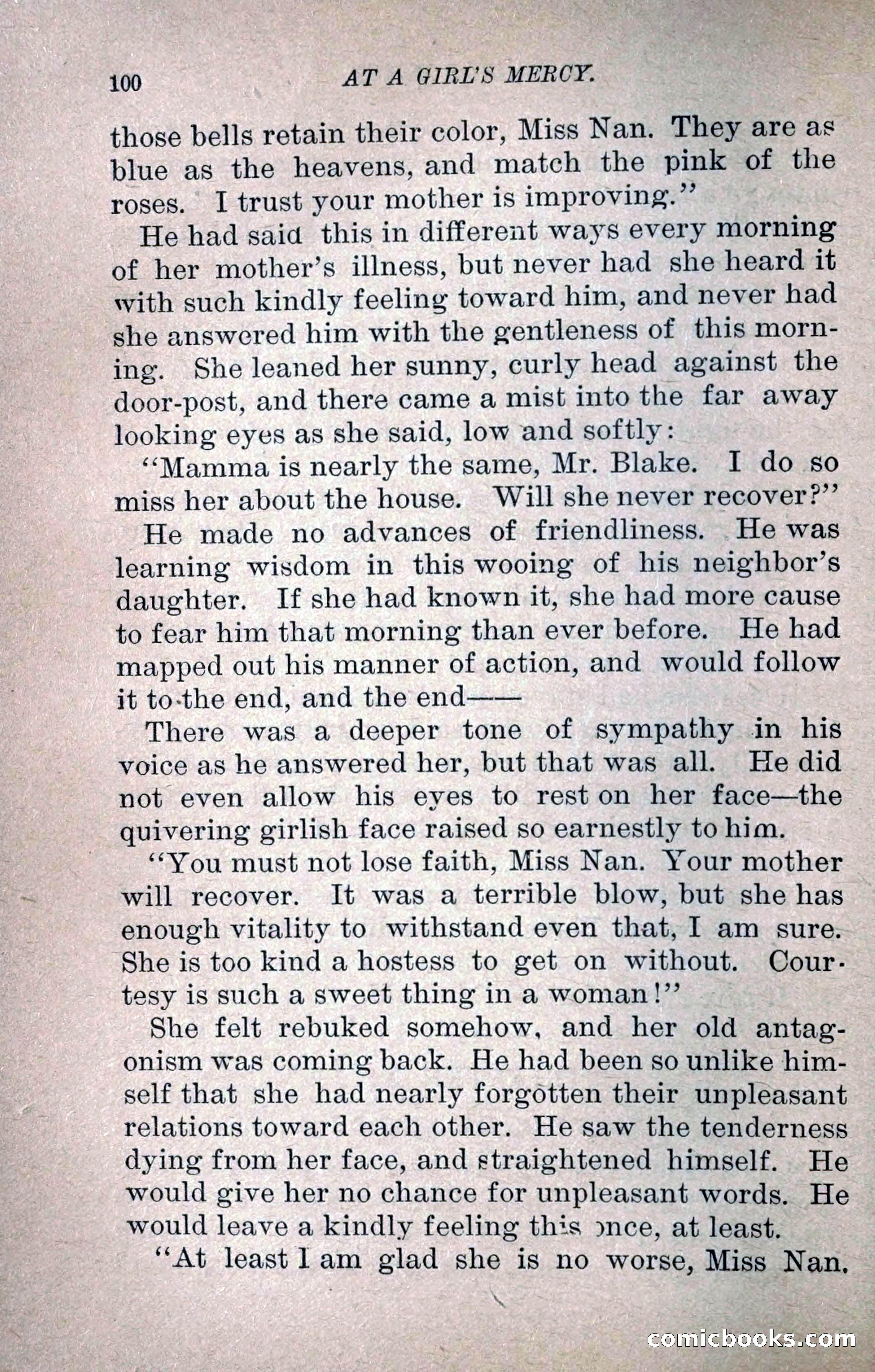 At a Girl's Mercy, or, The Fortunes of War — page 111 of 253