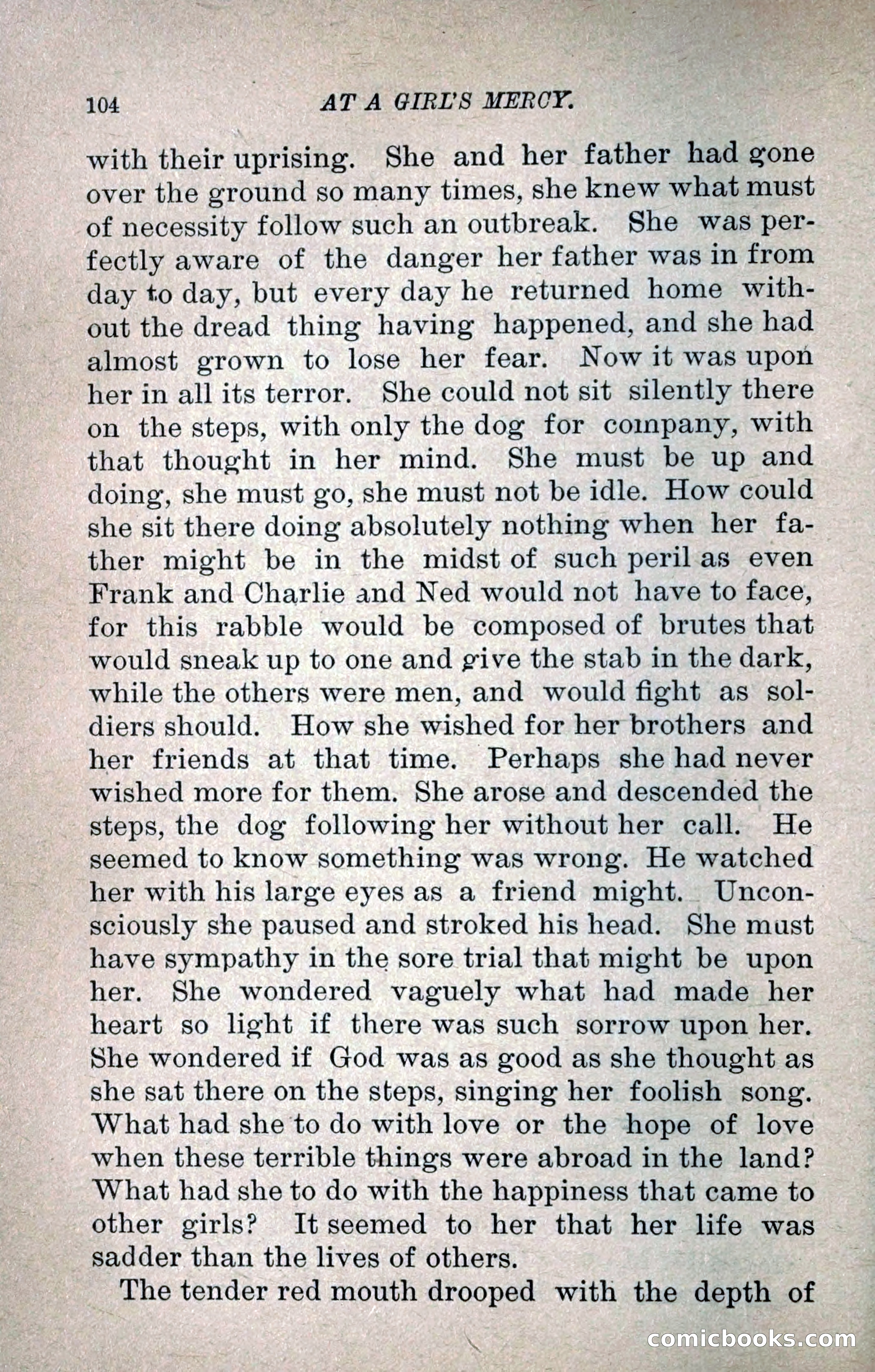 At a Girl's Mercy, or, The Fortunes of War — page 115 of 253