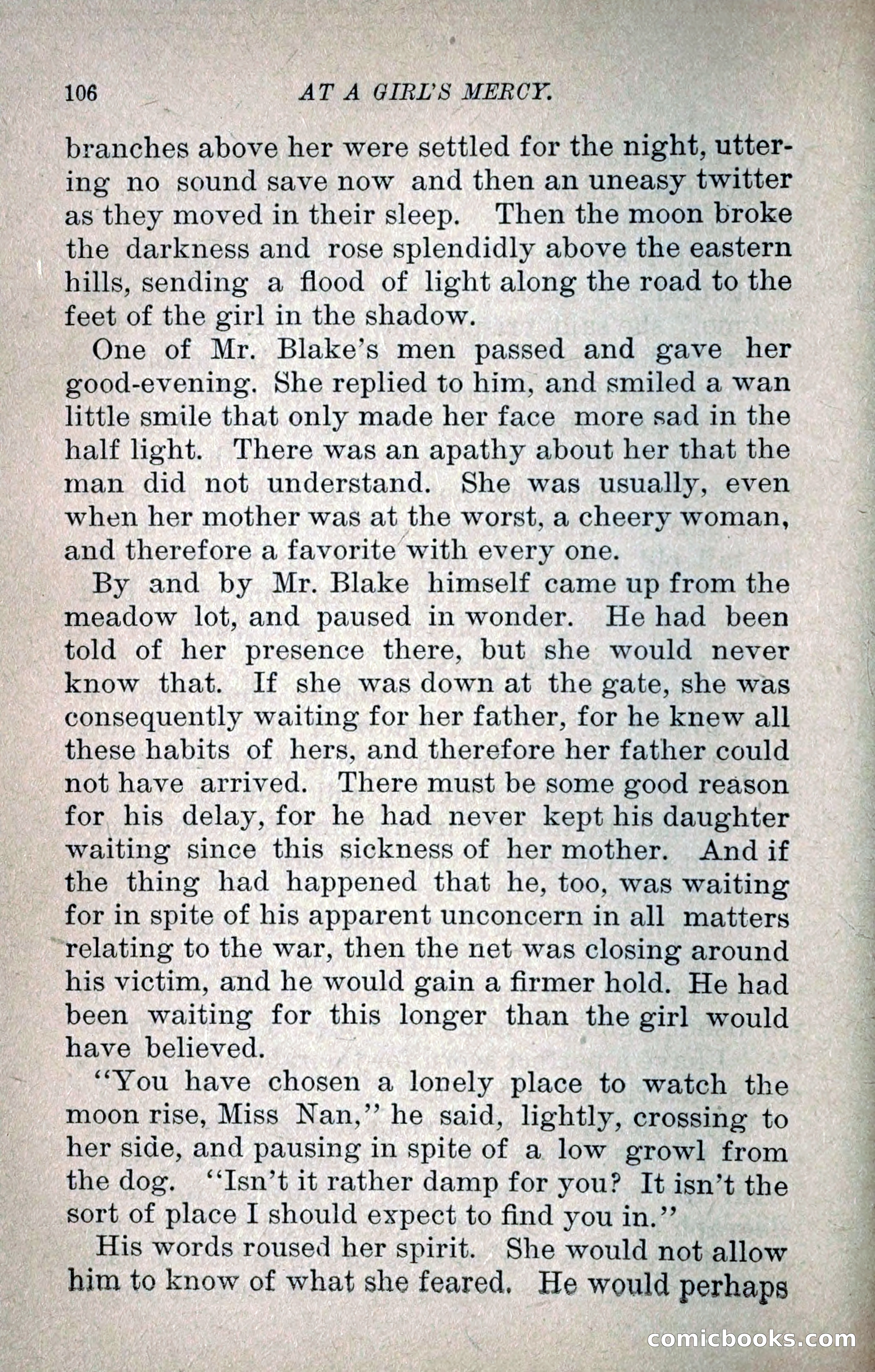 At a Girl's Mercy, or, The Fortunes of War — page 117 of 253