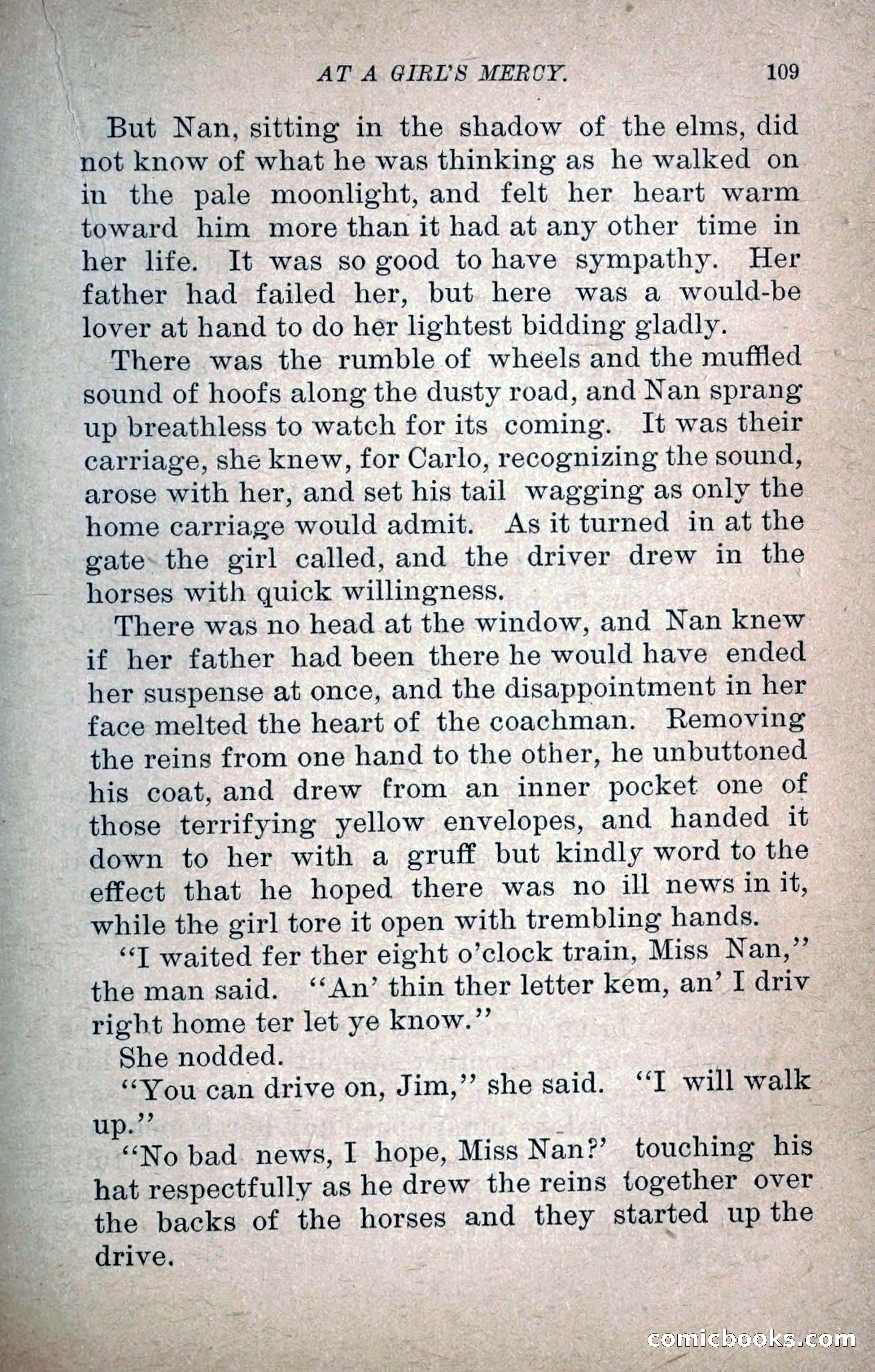 At a Girl's Mercy, or, The Fortunes of War — page 120 of 253