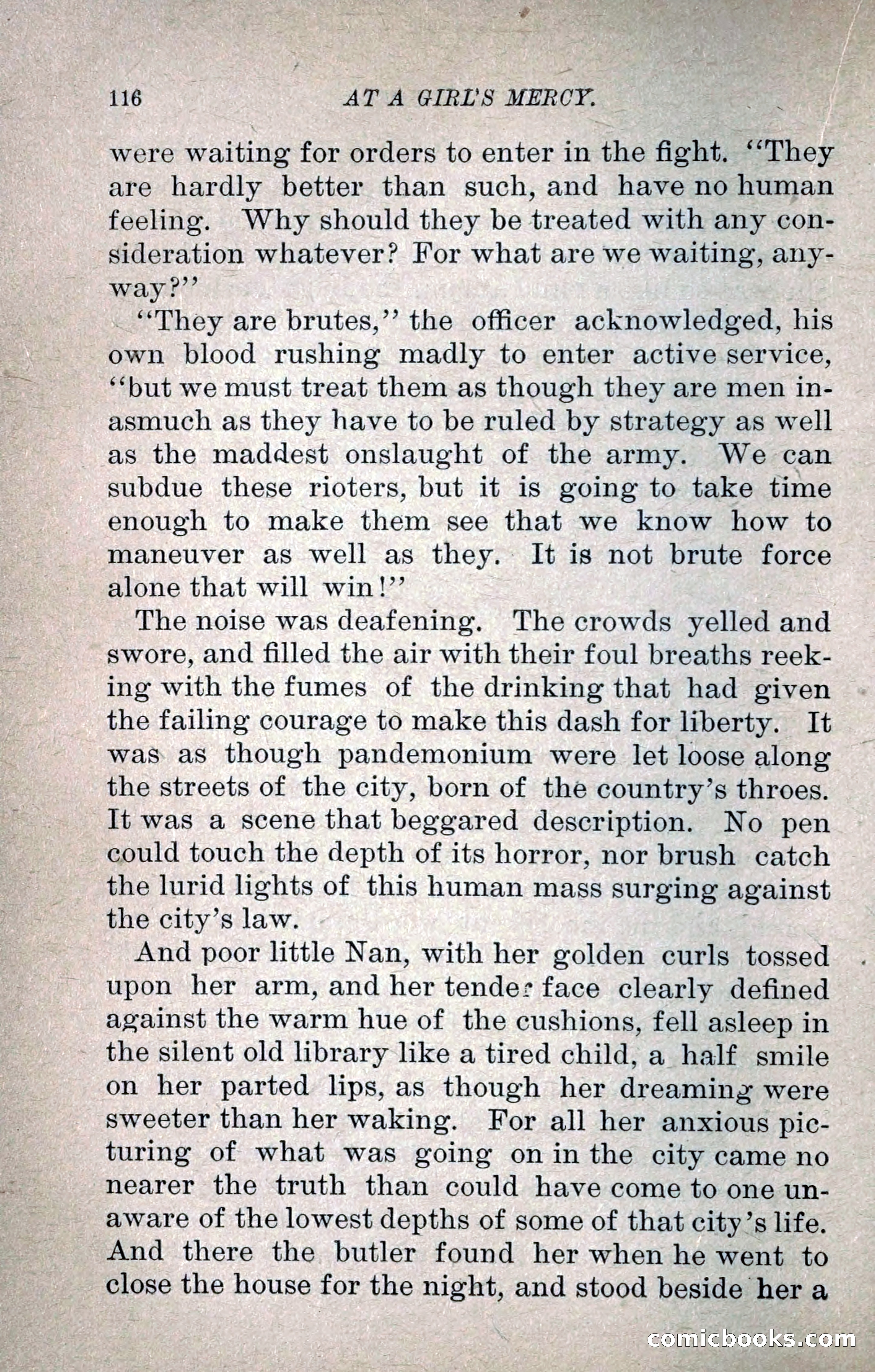 At a Girl's Mercy, or, The Fortunes of War — page 127 of 253