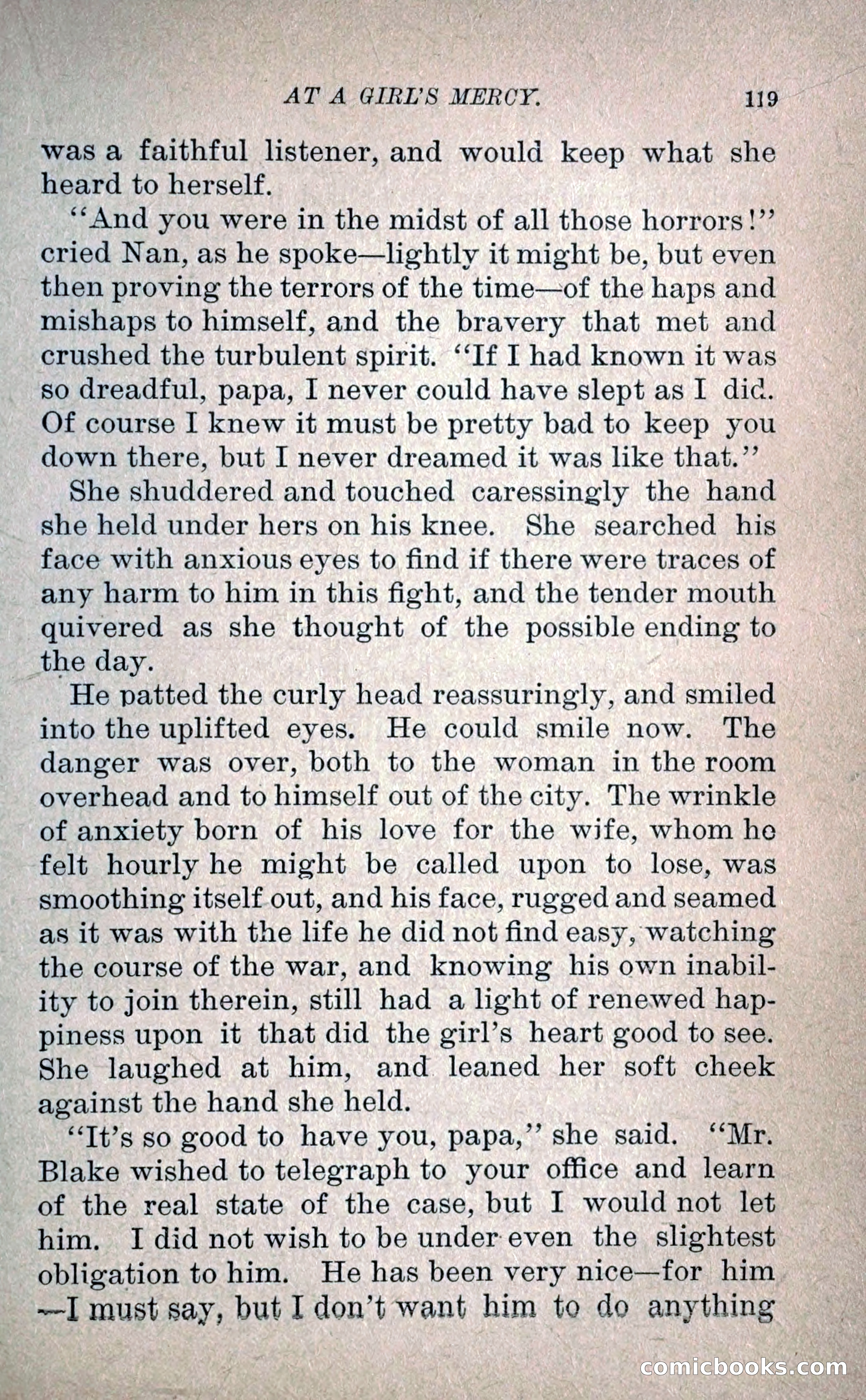 At a Girl's Mercy, or, The Fortunes of War — page 130 of 253