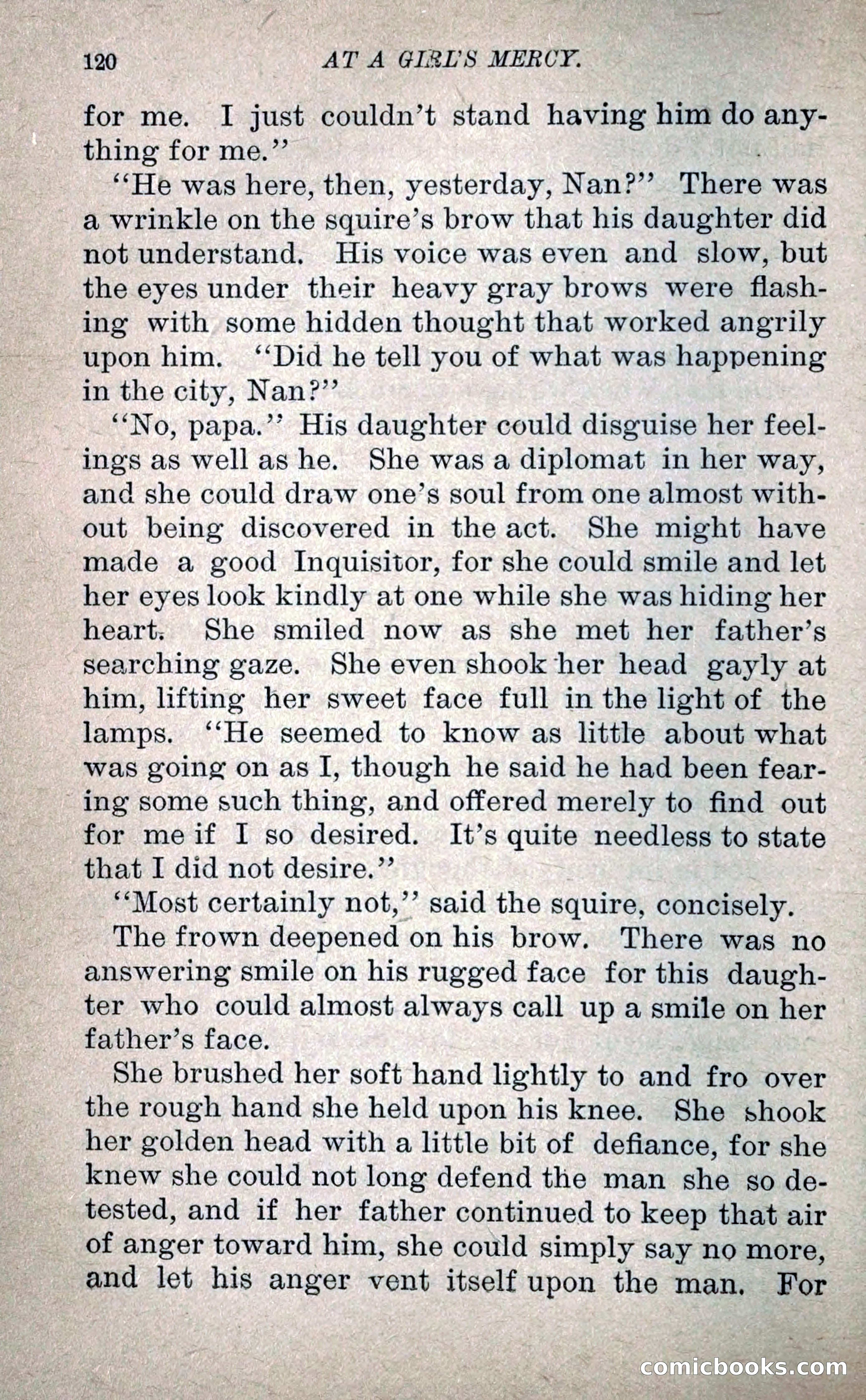 At a Girl's Mercy, or, The Fortunes of War — page 131 of 253