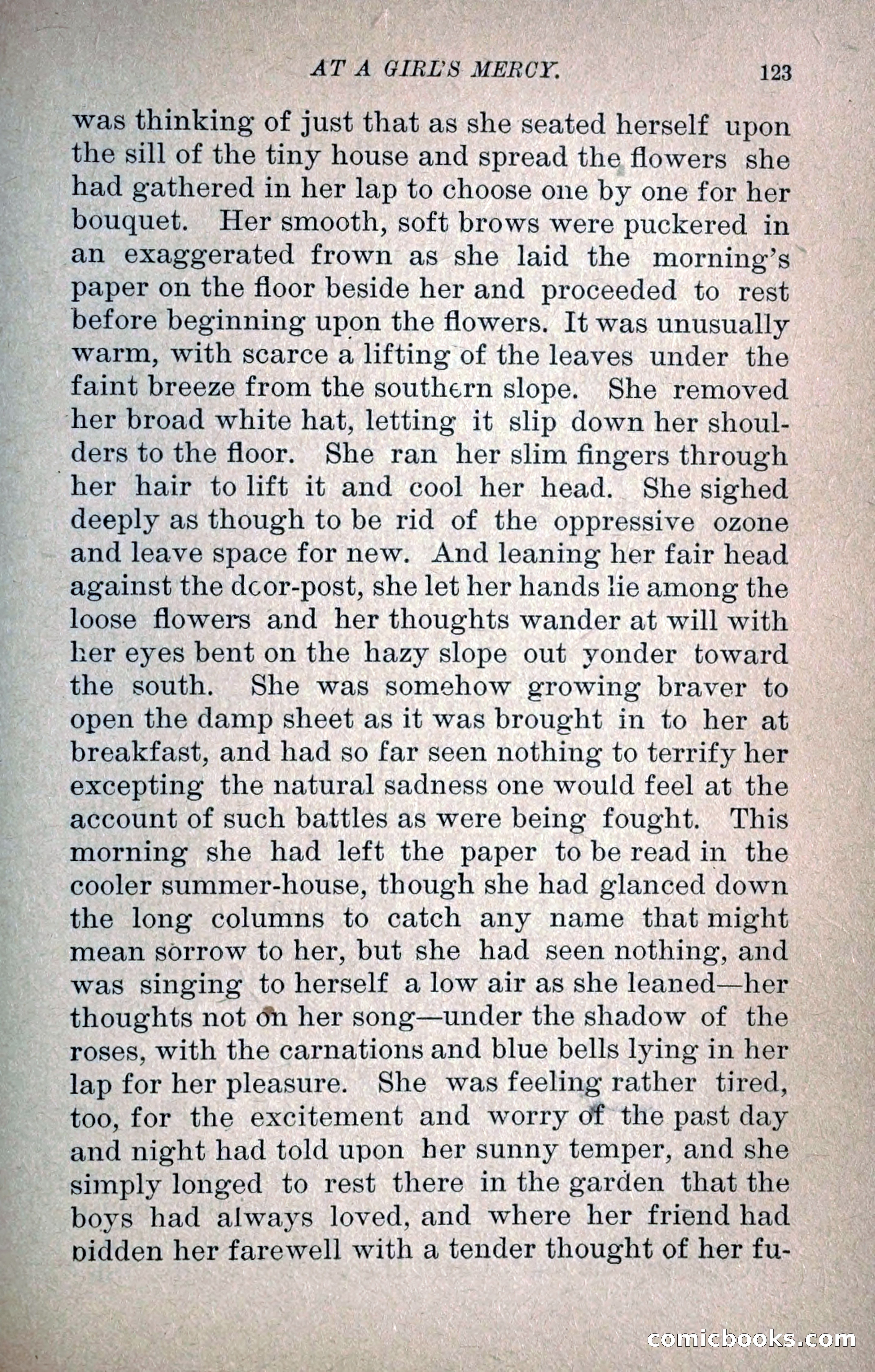 At a Girl's Mercy, or, The Fortunes of War — page 134 of 253