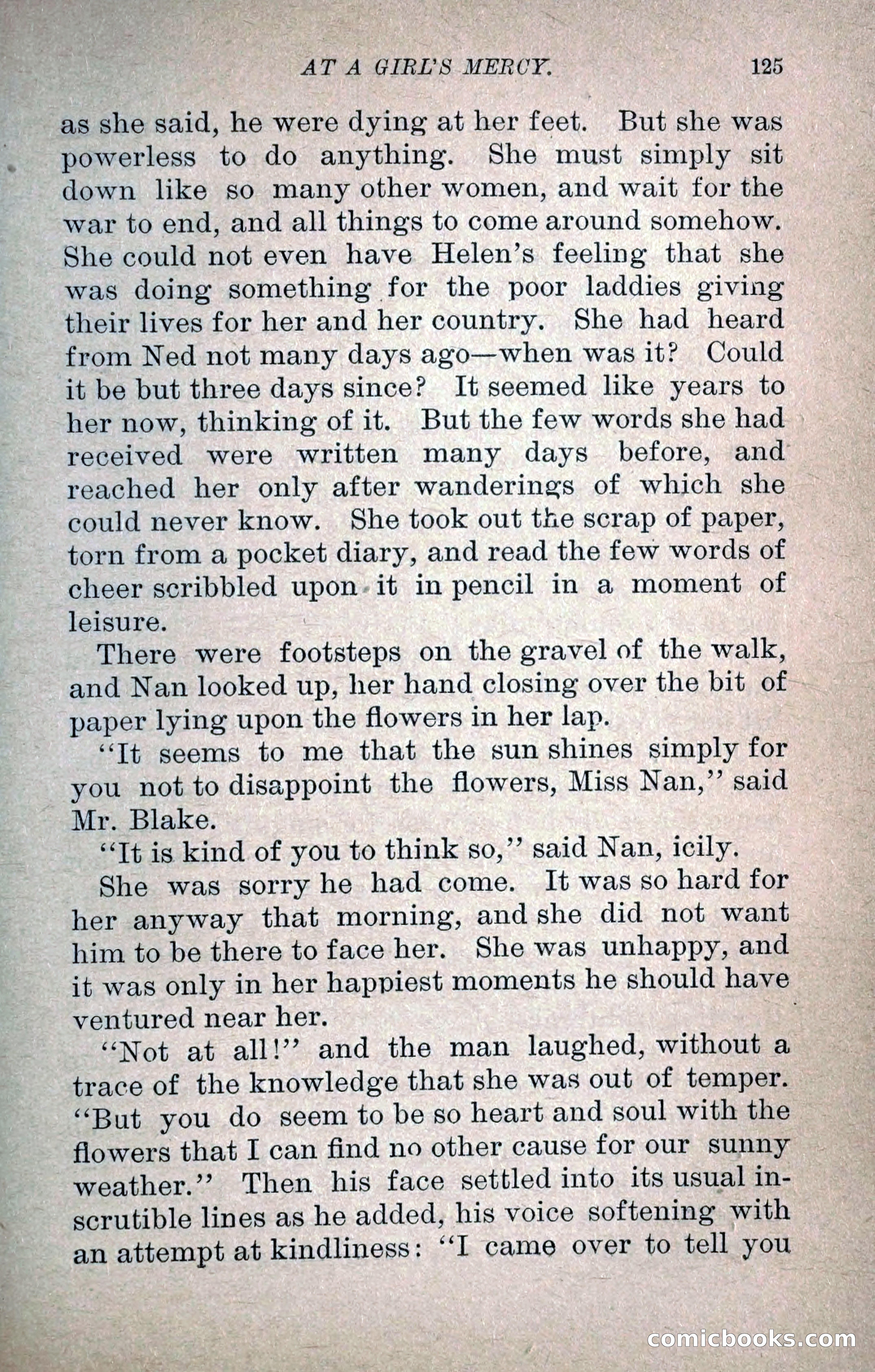 At a Girl's Mercy, or, The Fortunes of War — page 136 of 253