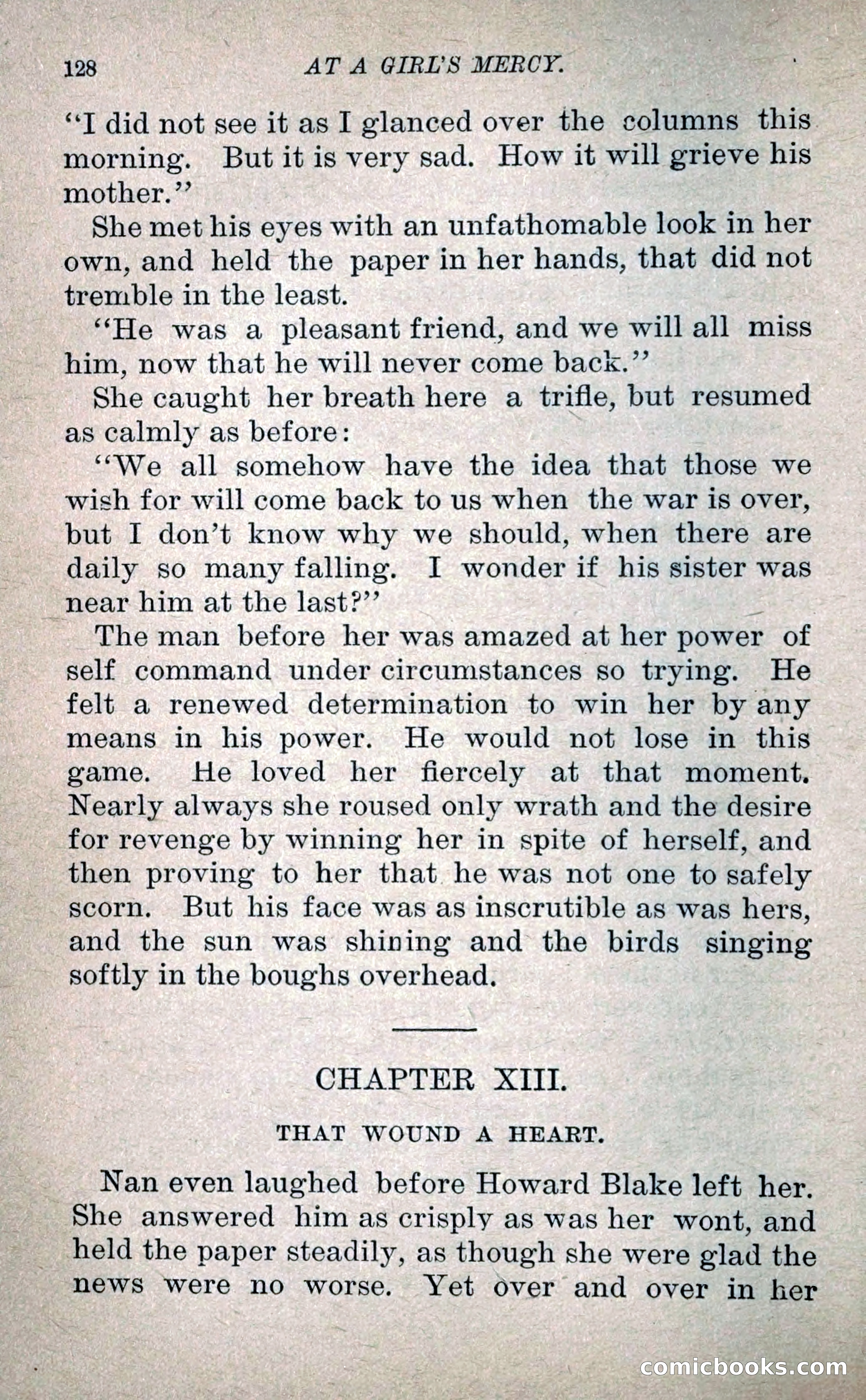 At a Girl's Mercy, or, The Fortunes of War — page 139 of 253