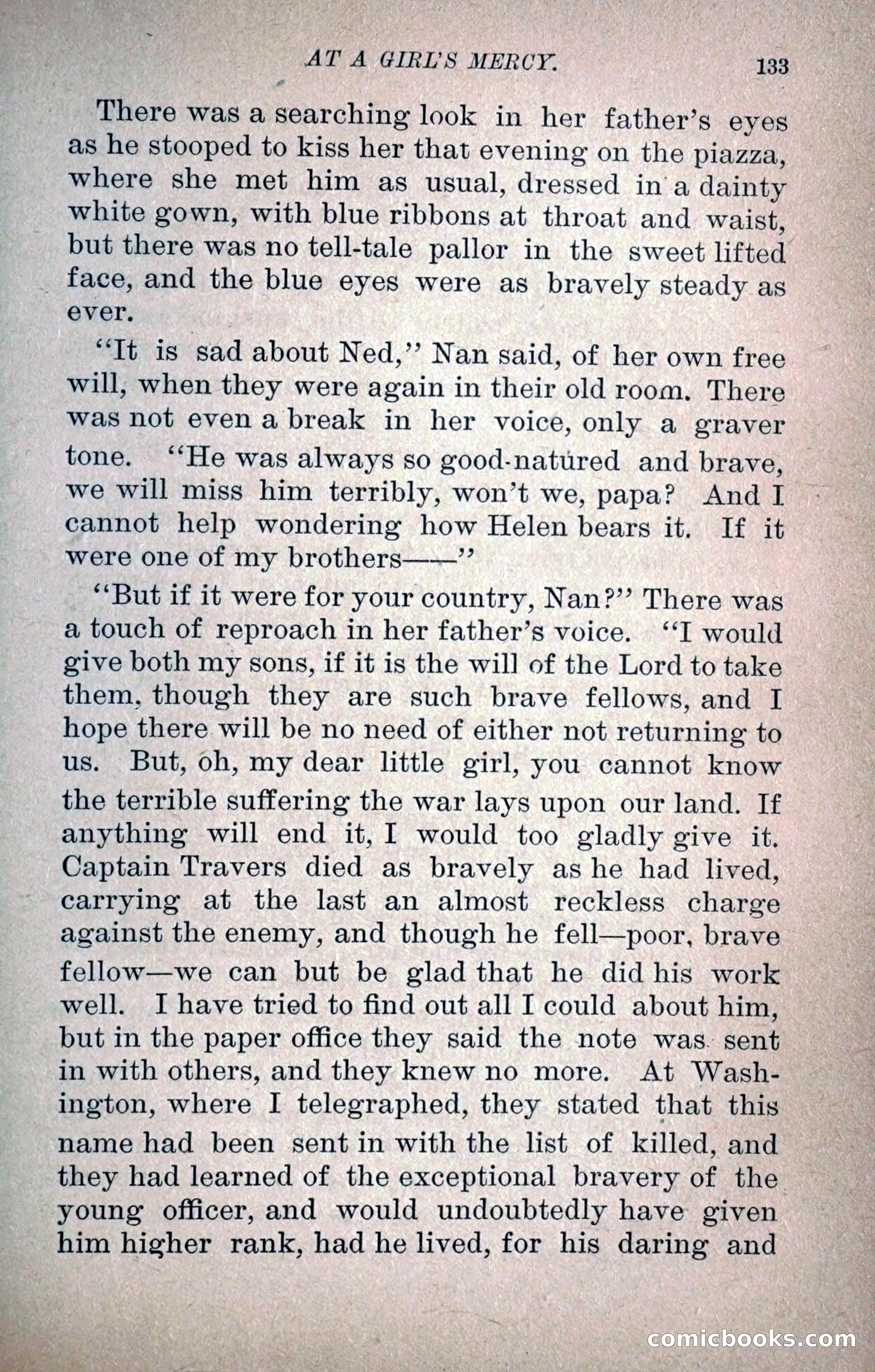 At a Girl's Mercy, or, The Fortunes of War — page 144 of 253