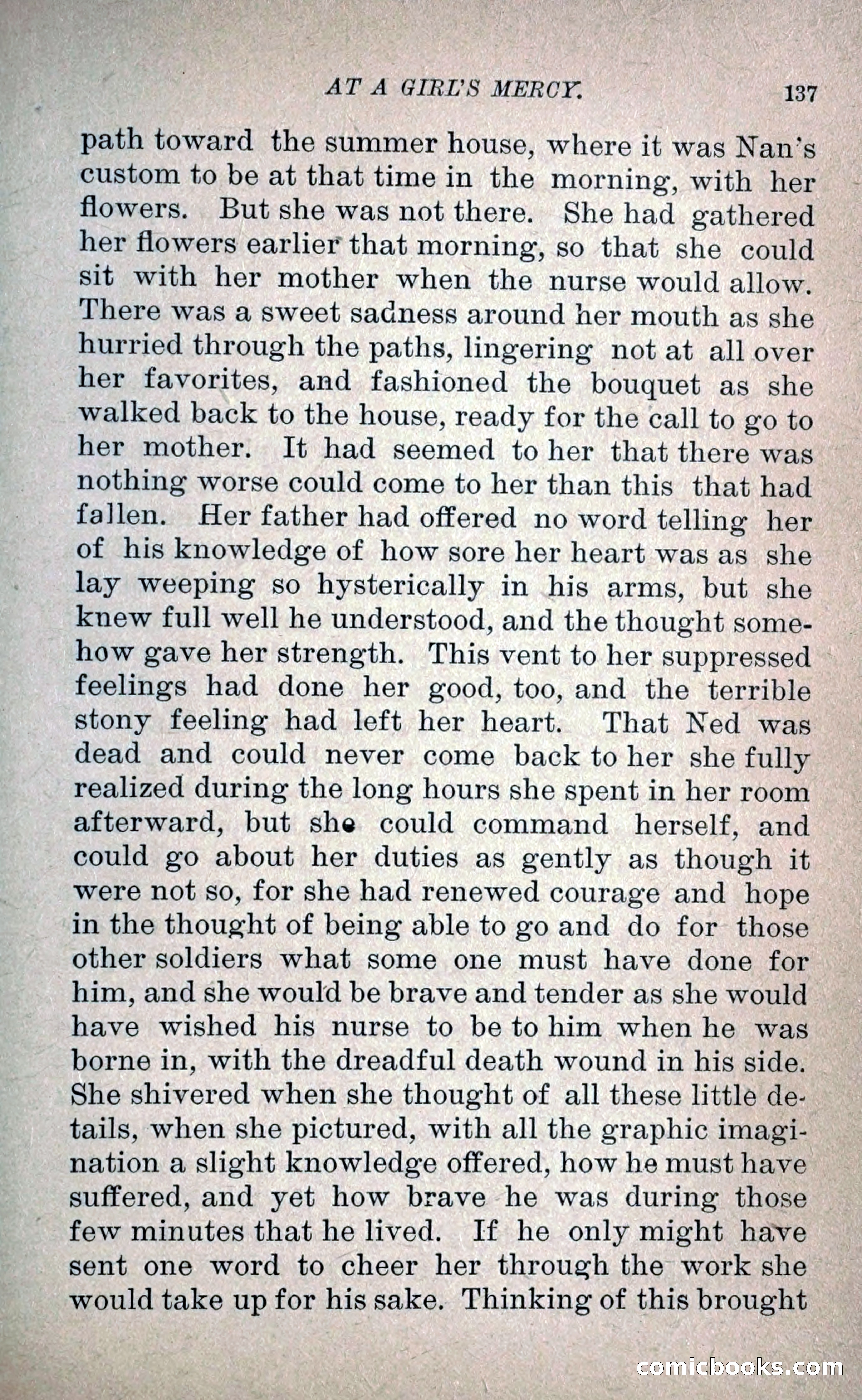 At a Girl's Mercy, or, The Fortunes of War — page 148 of 253