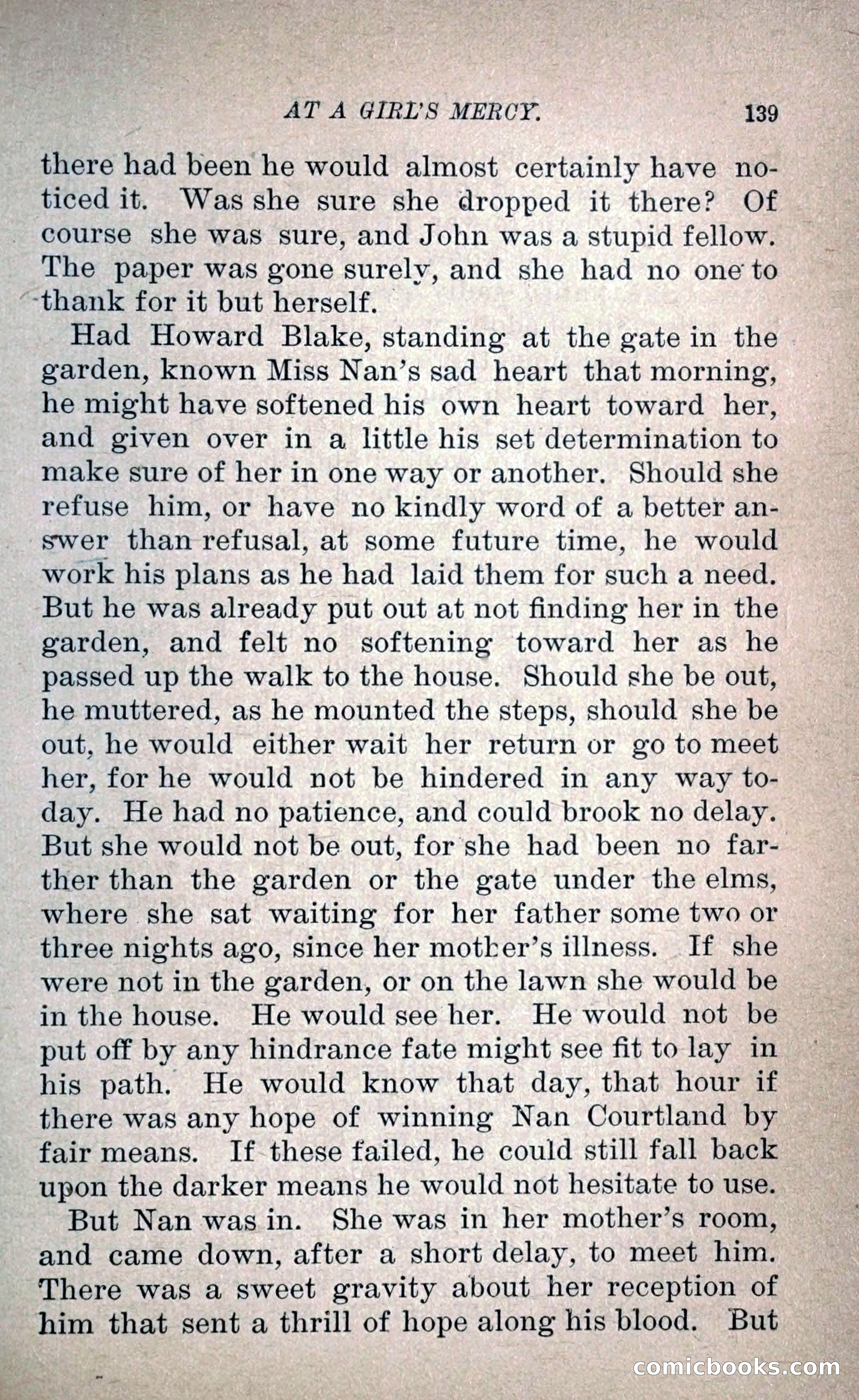 At a Girl's Mercy, or, The Fortunes of War — page 150 of 253