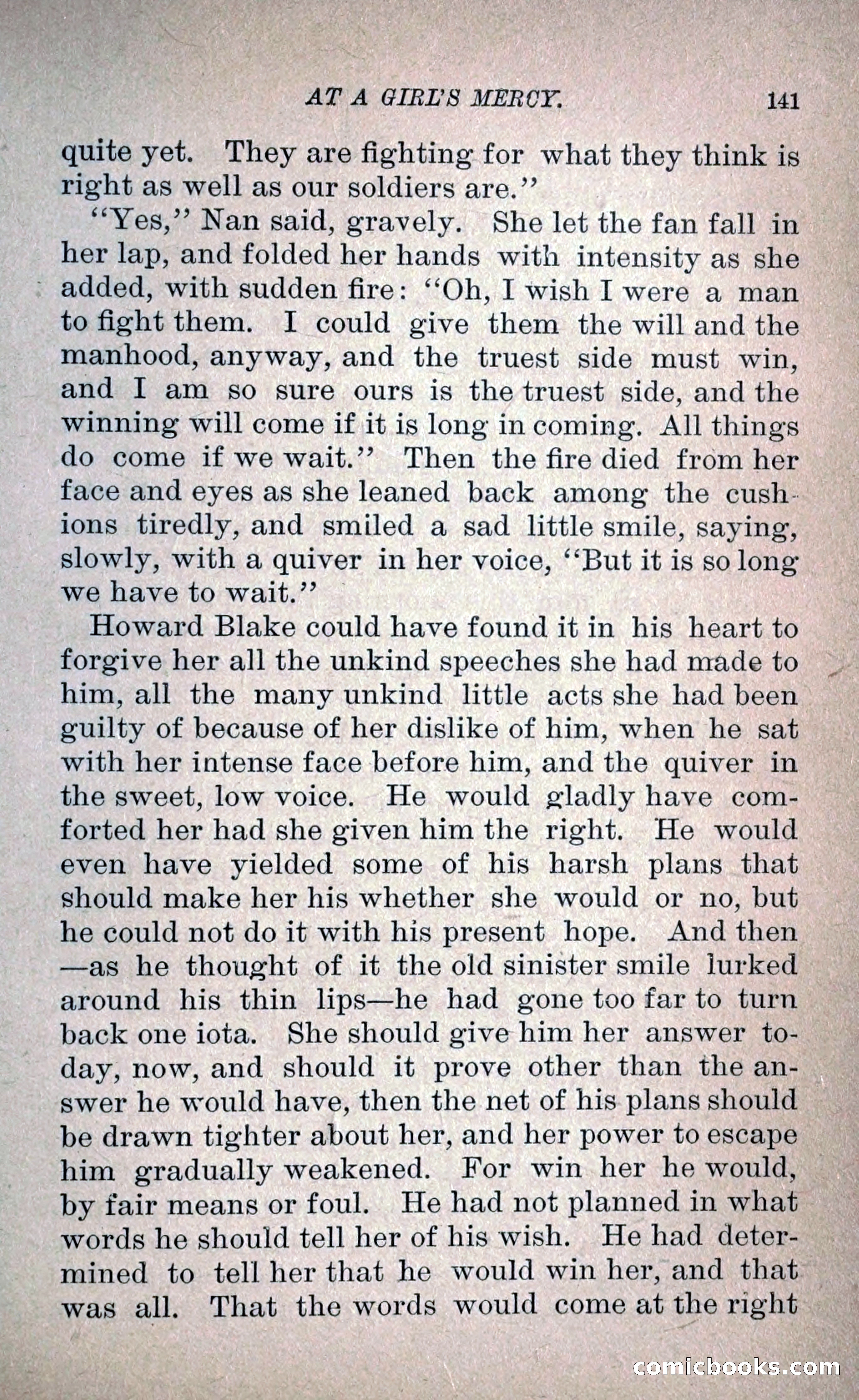 At a Girl's Mercy, or, The Fortunes of War — page 152 of 253
