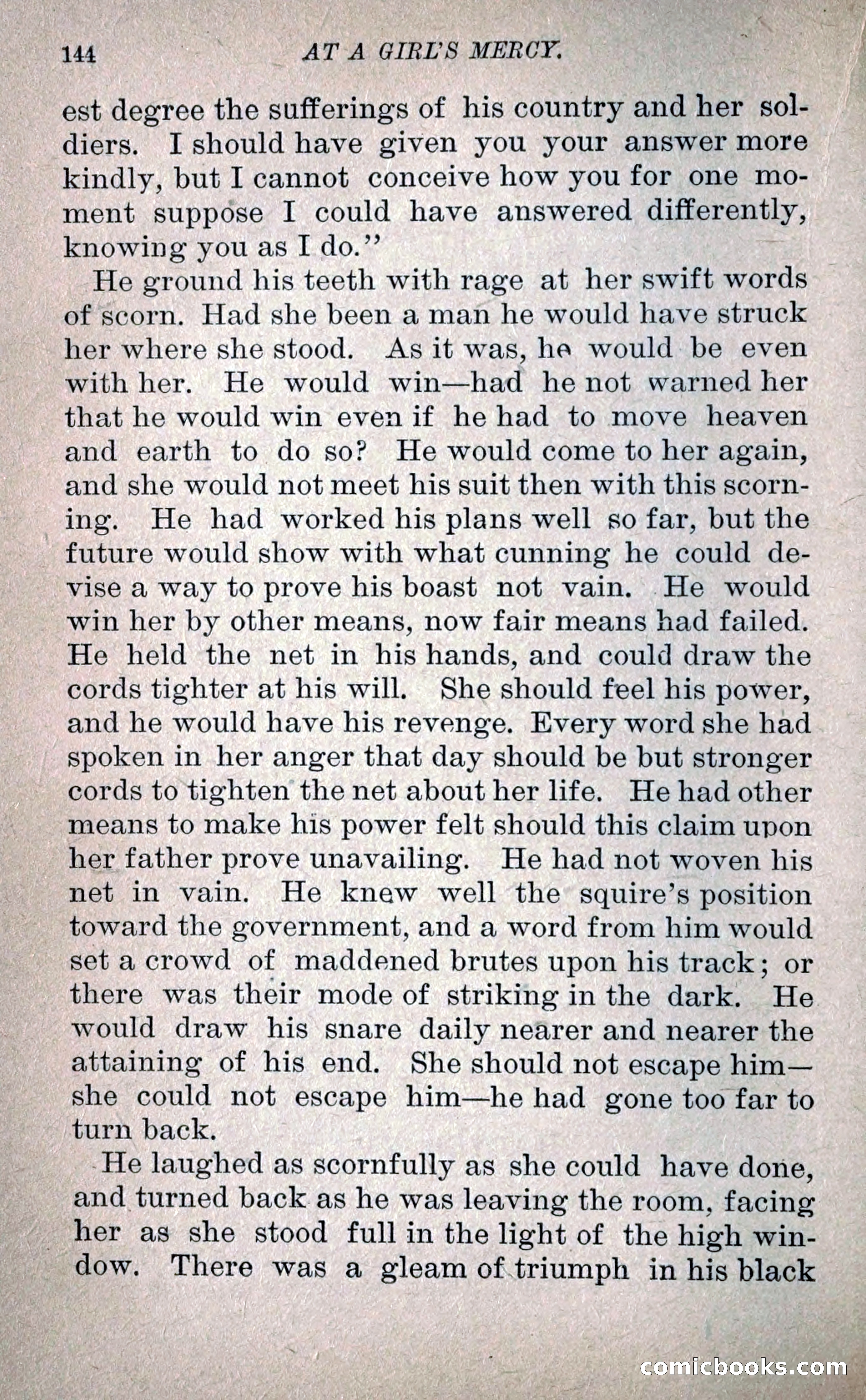 At a Girl's Mercy, or, The Fortunes of War — page 155 of 253