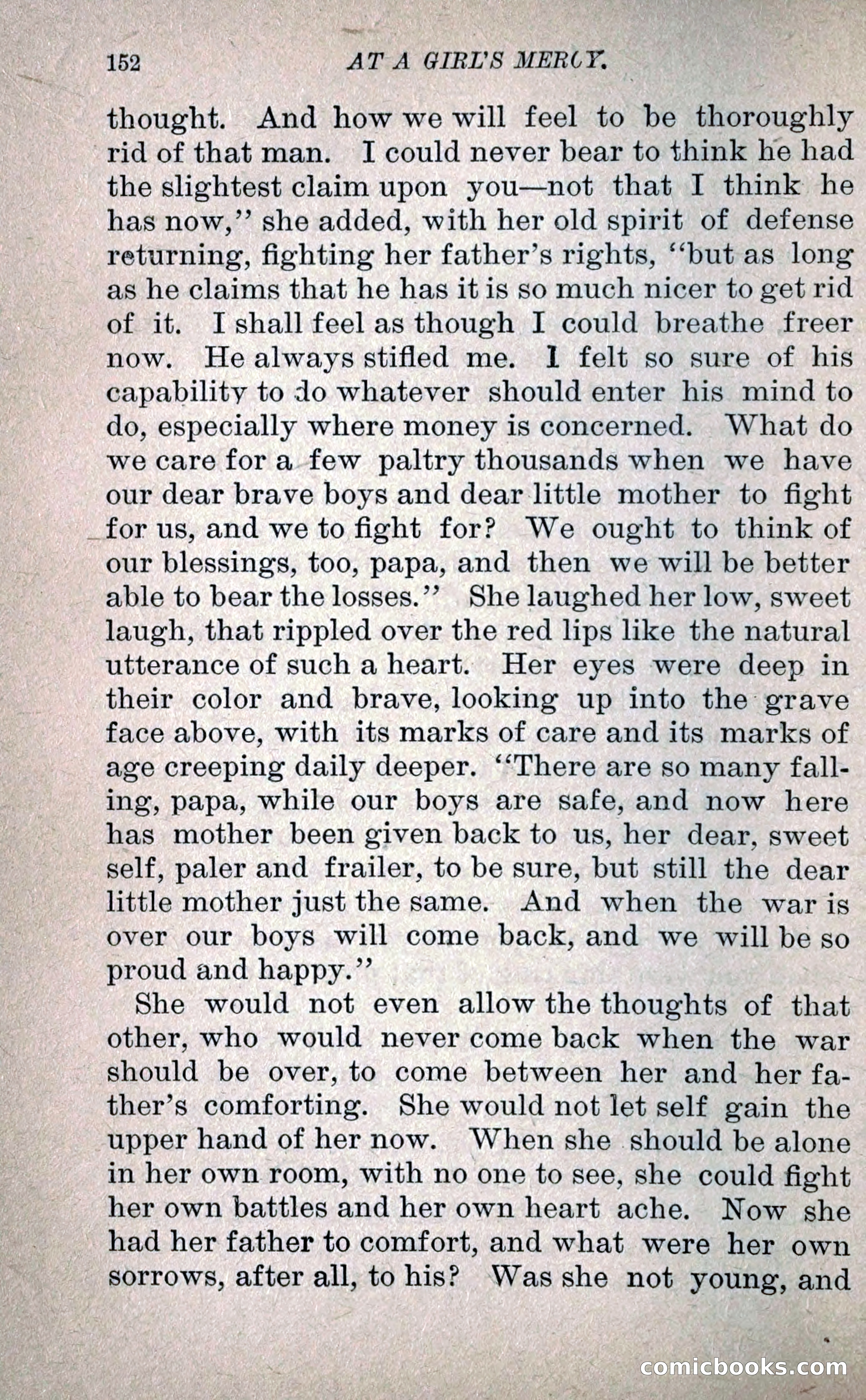 At a Girl's Mercy, or, The Fortunes of War — page 163 of 253
