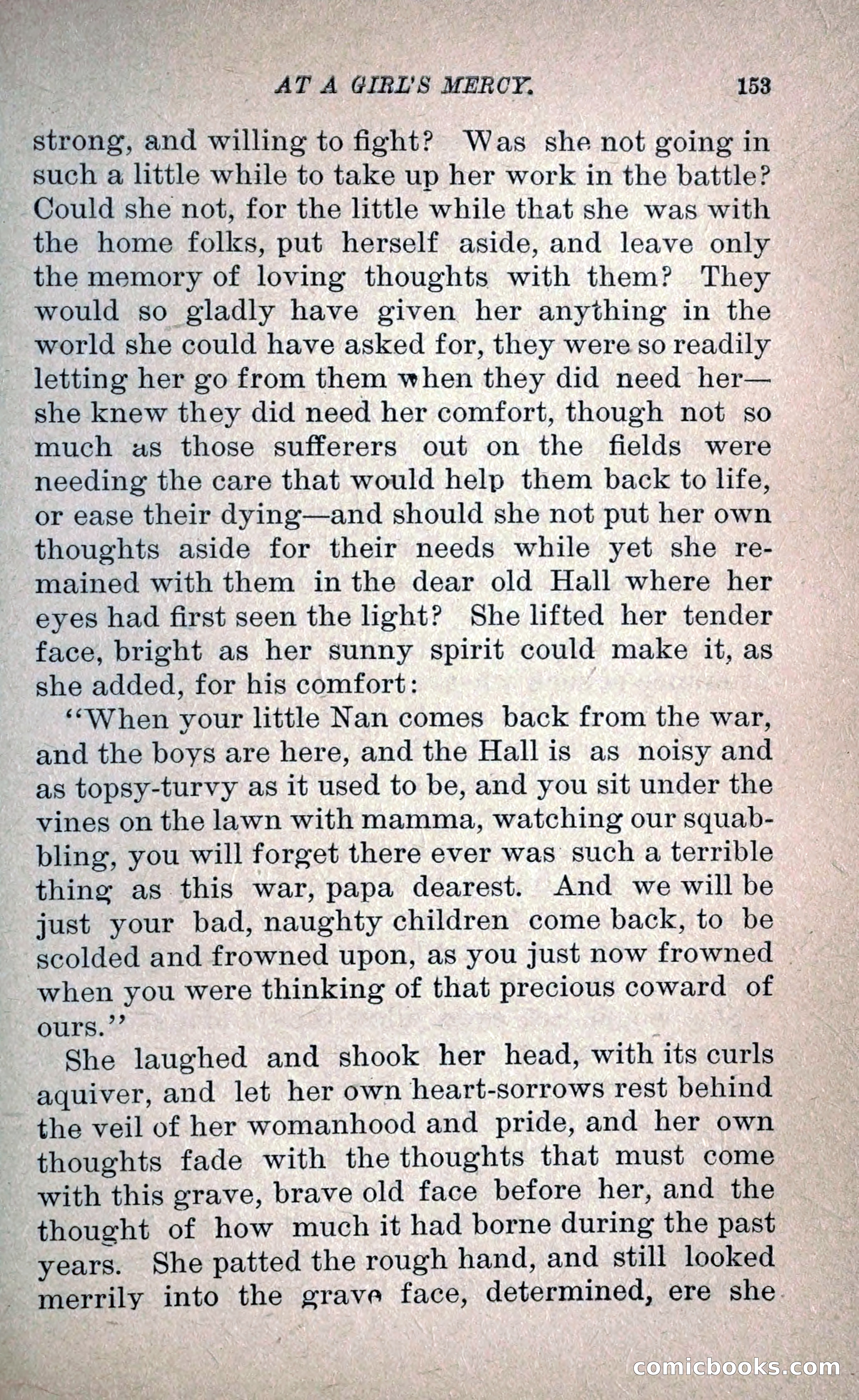 At a Girl's Mercy, or, The Fortunes of War — page 164 of 253