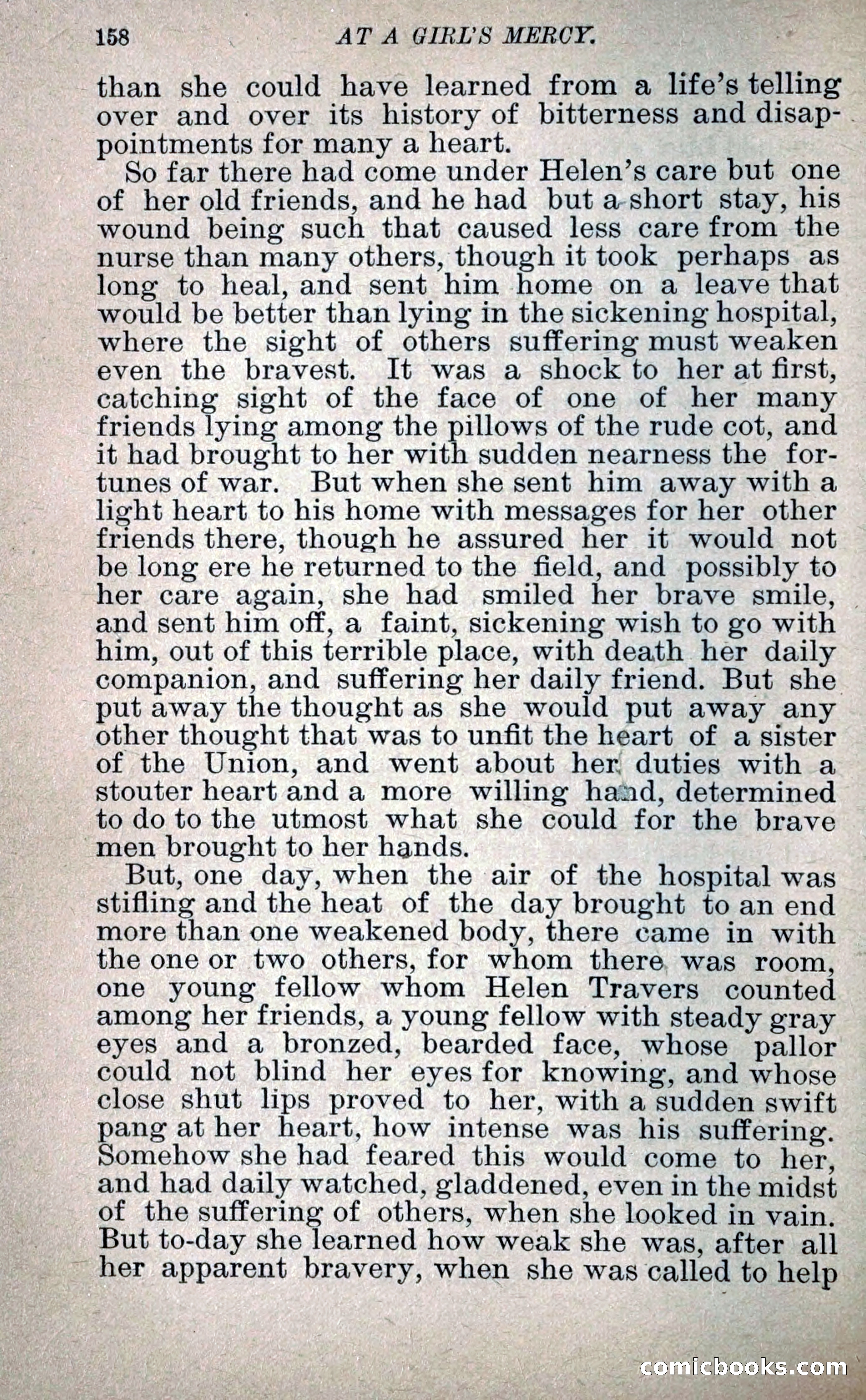 At a Girl's Mercy, or, The Fortunes of War — page 169 of 253