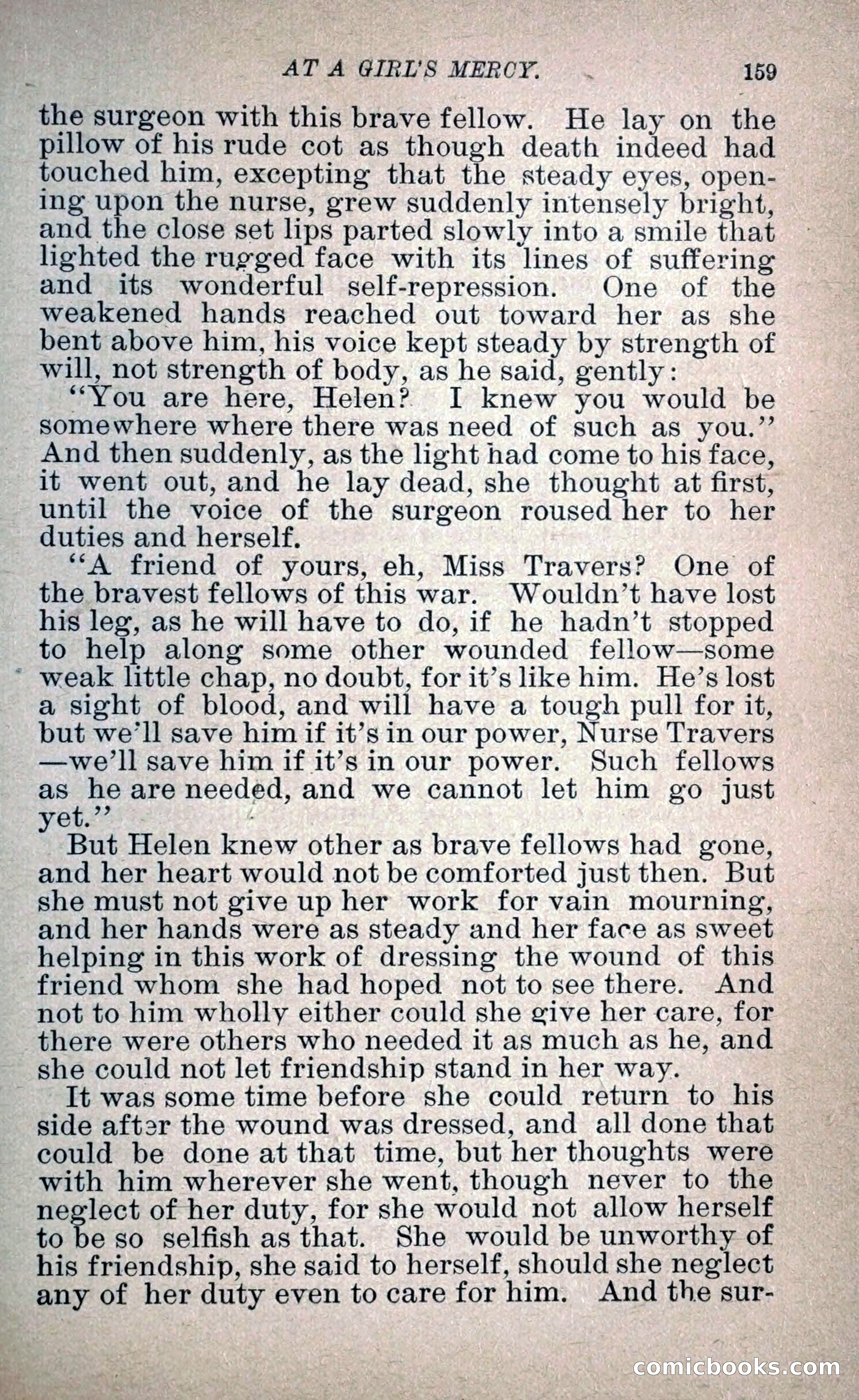 At a Girl's Mercy, or, The Fortunes of War — page 170 of 253