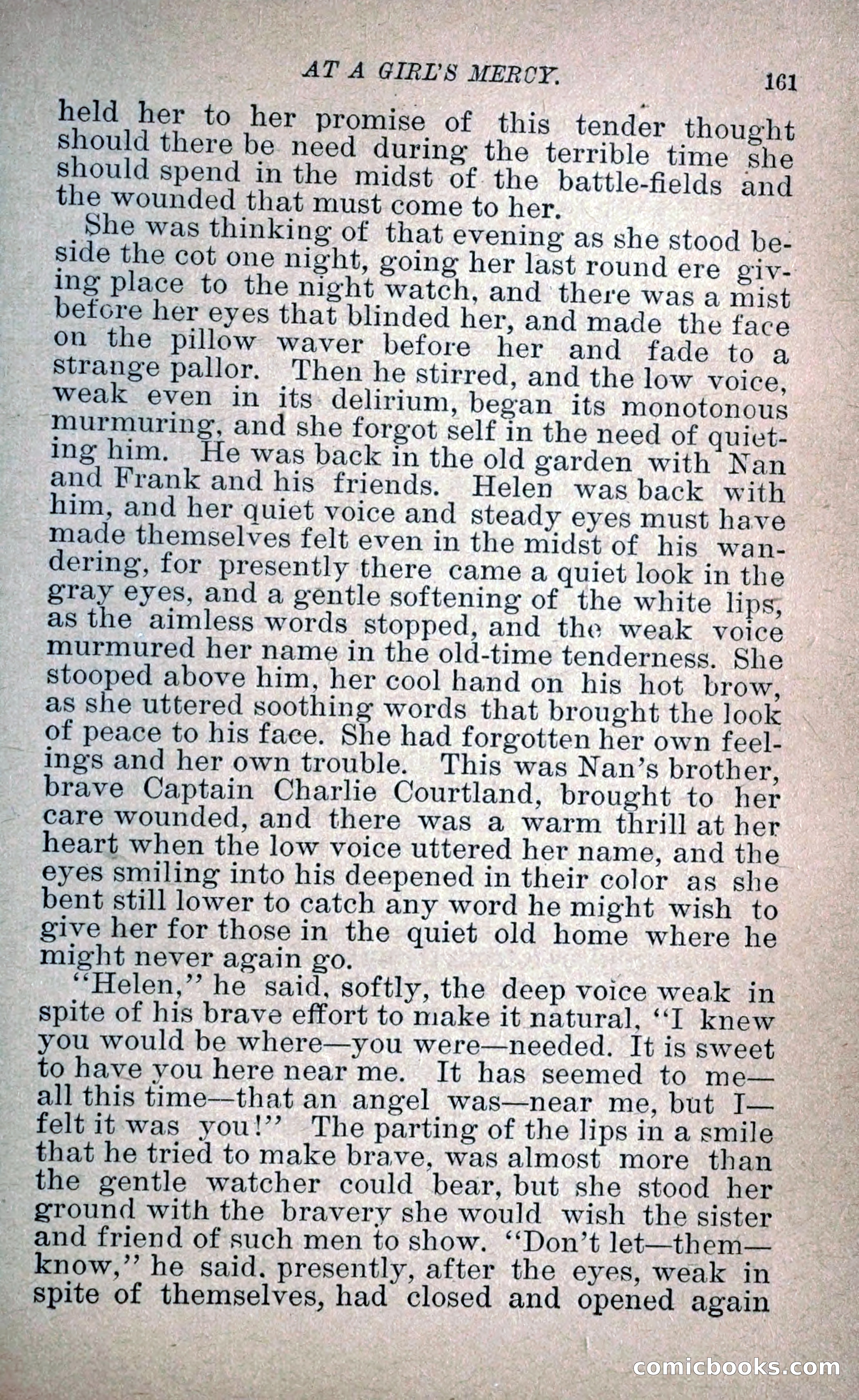 At a Girl's Mercy, or, The Fortunes of War — page 172 of 253