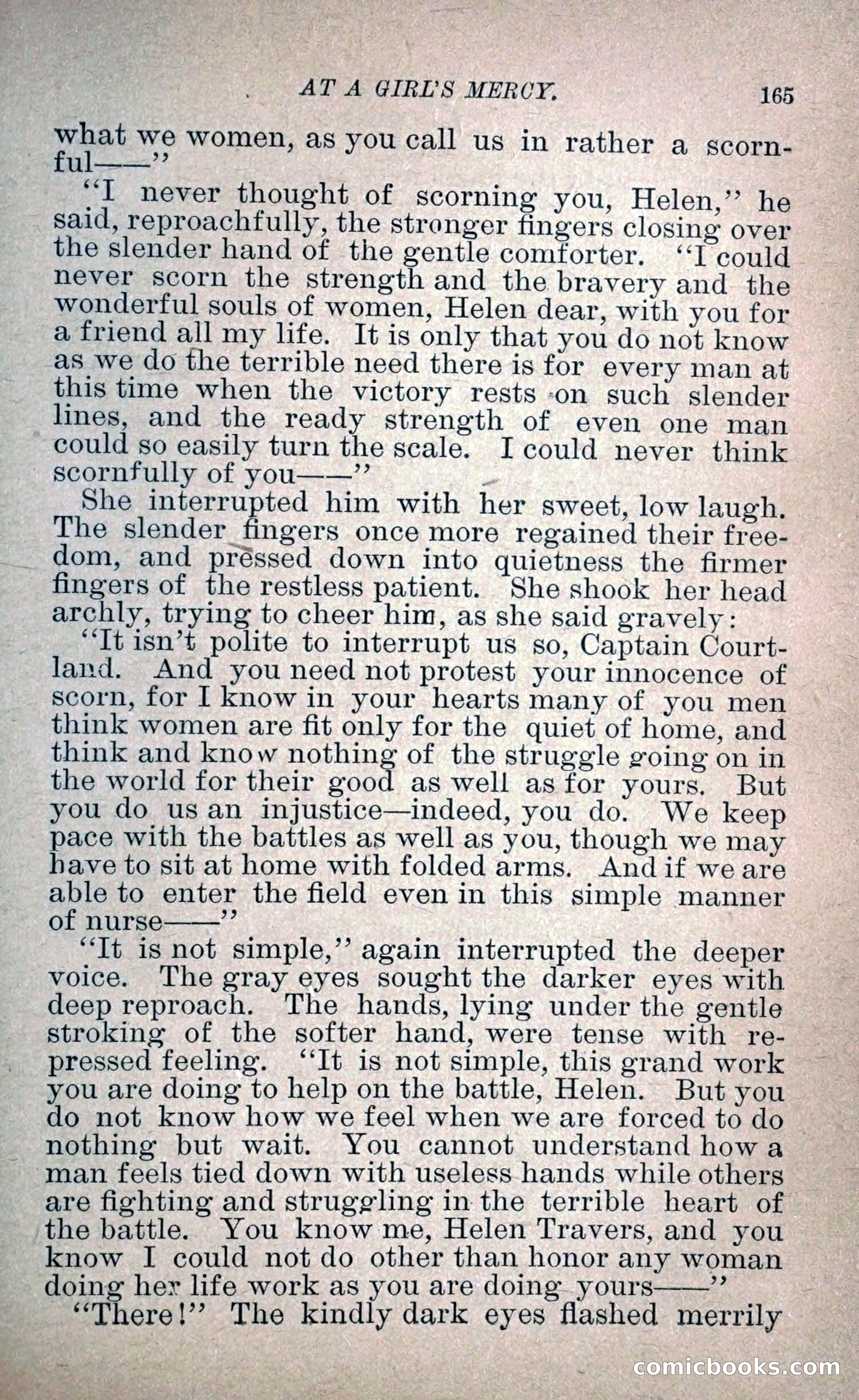 At a Girl's Mercy, or, The Fortunes of War — page 176 of 253