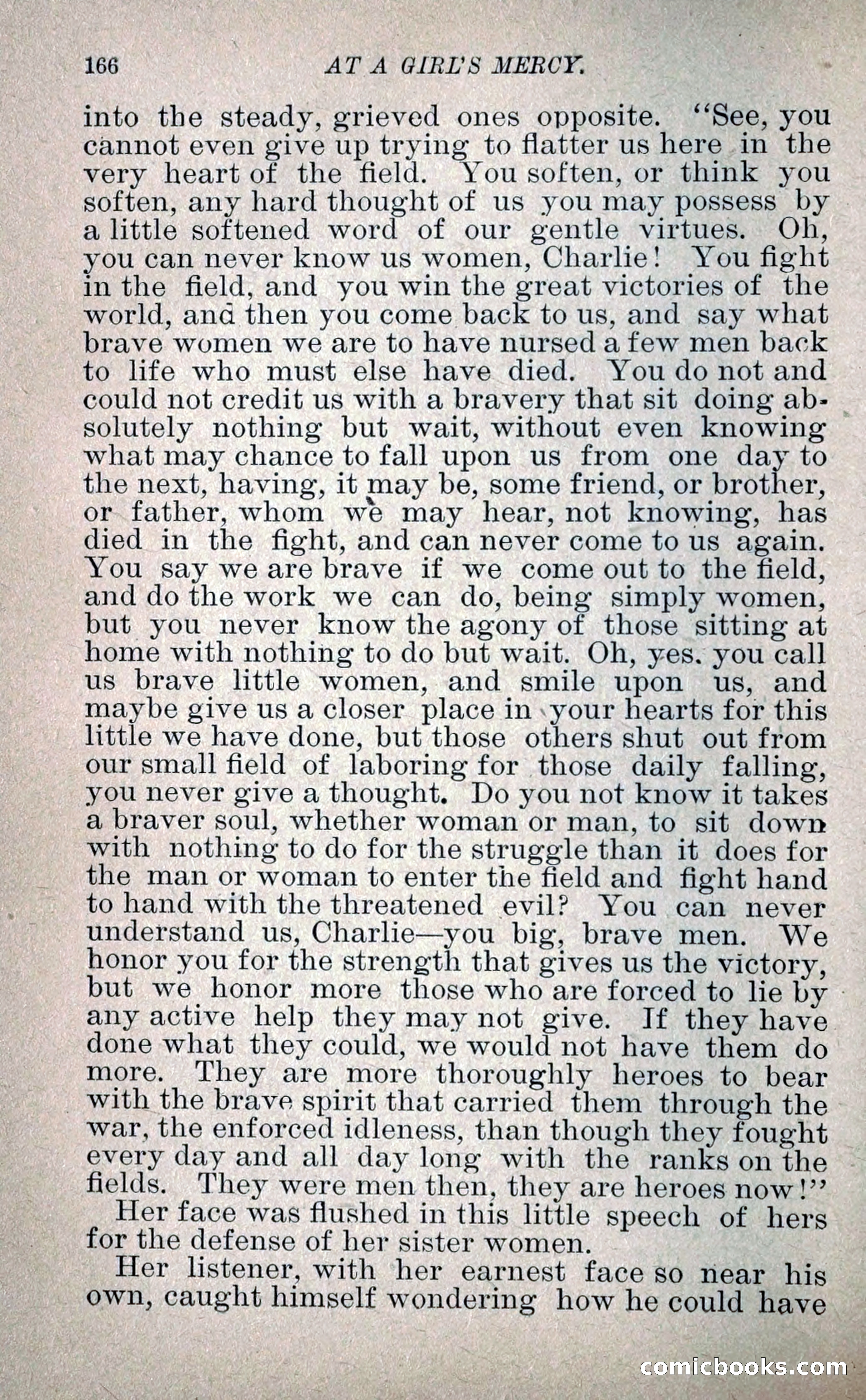At a Girl's Mercy, or, The Fortunes of War — page 177 of 253