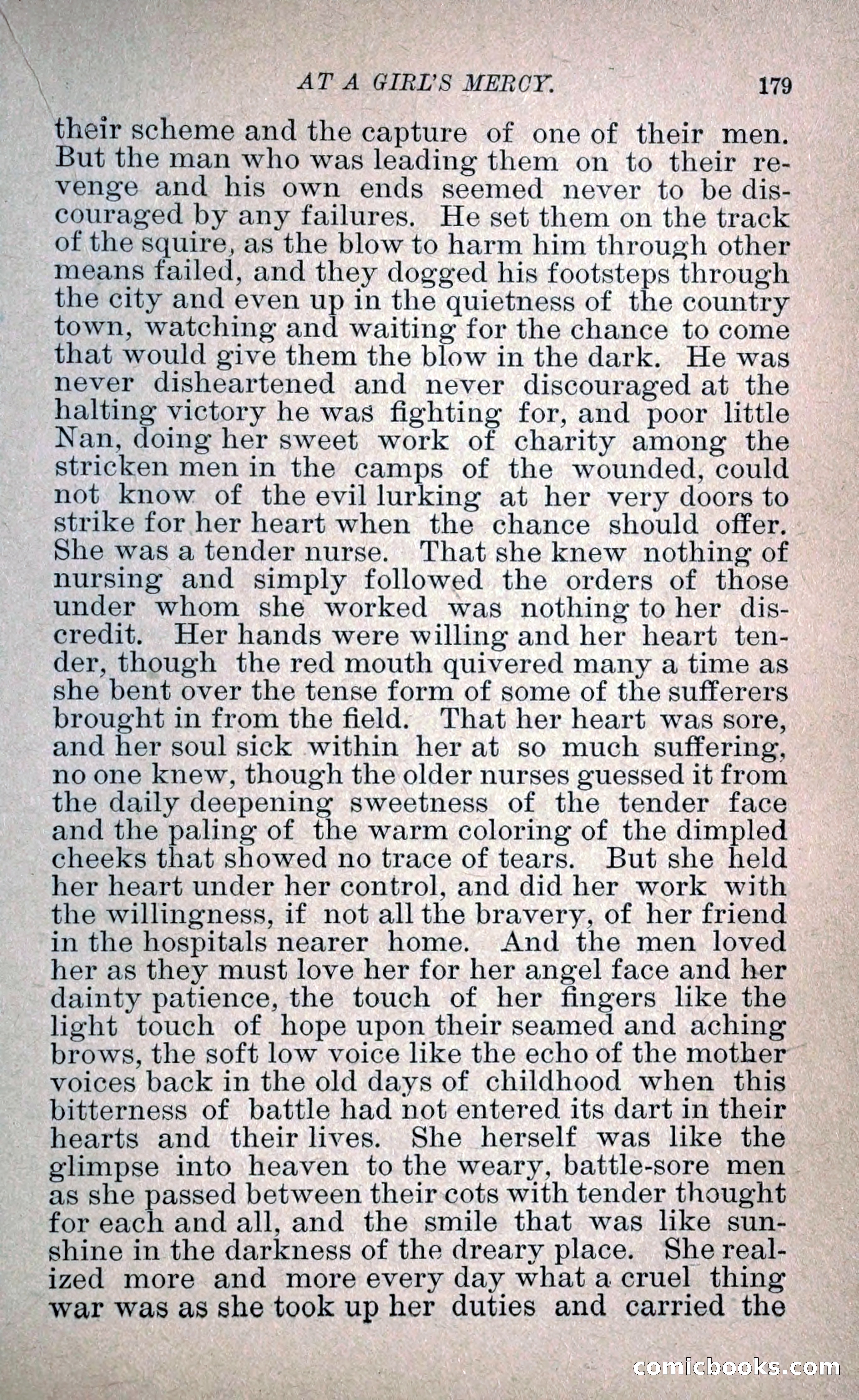At a Girl's Mercy, or, The Fortunes of War — page 190 of 253