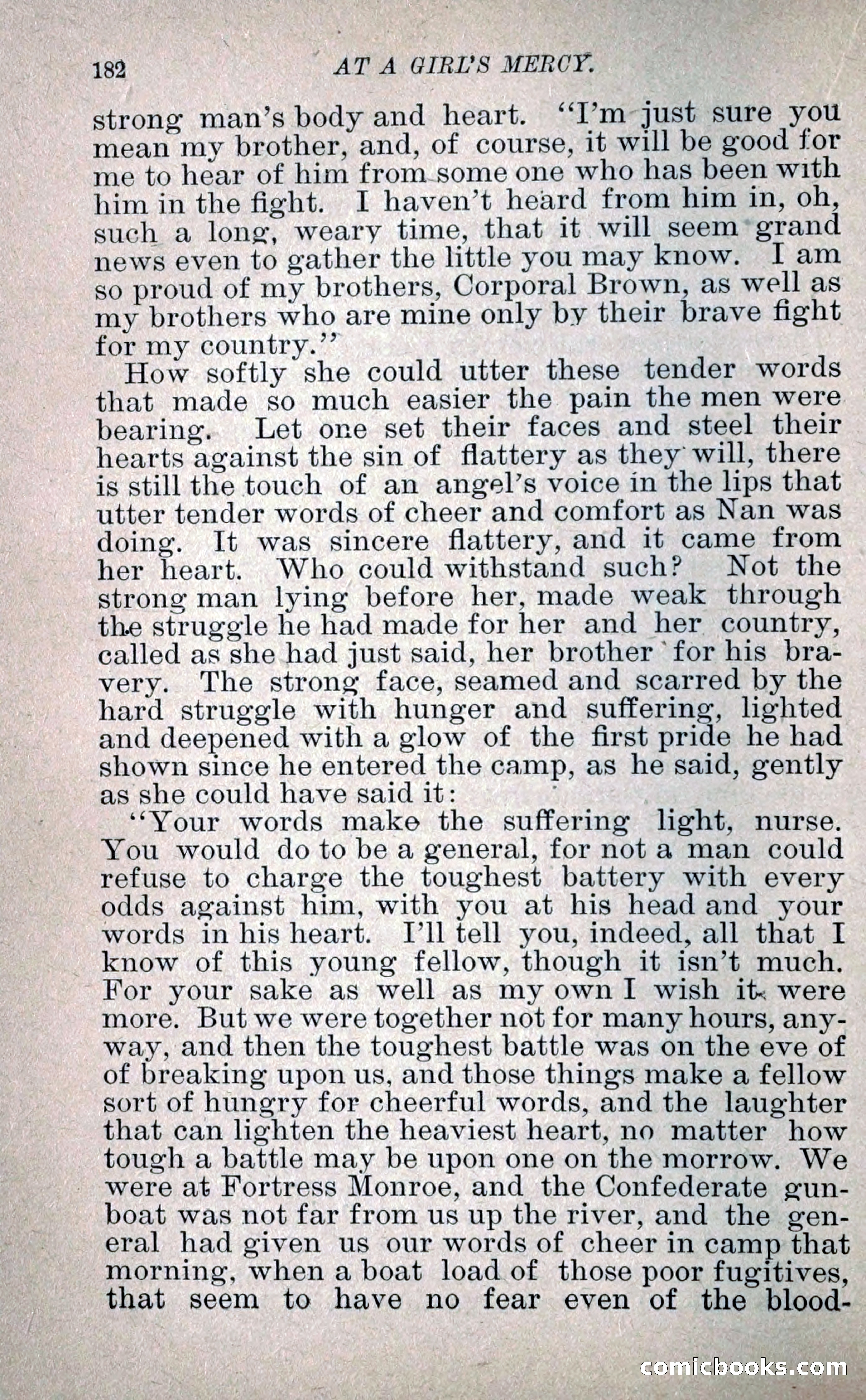 At a Girl's Mercy, or, The Fortunes of War — page 193 of 253