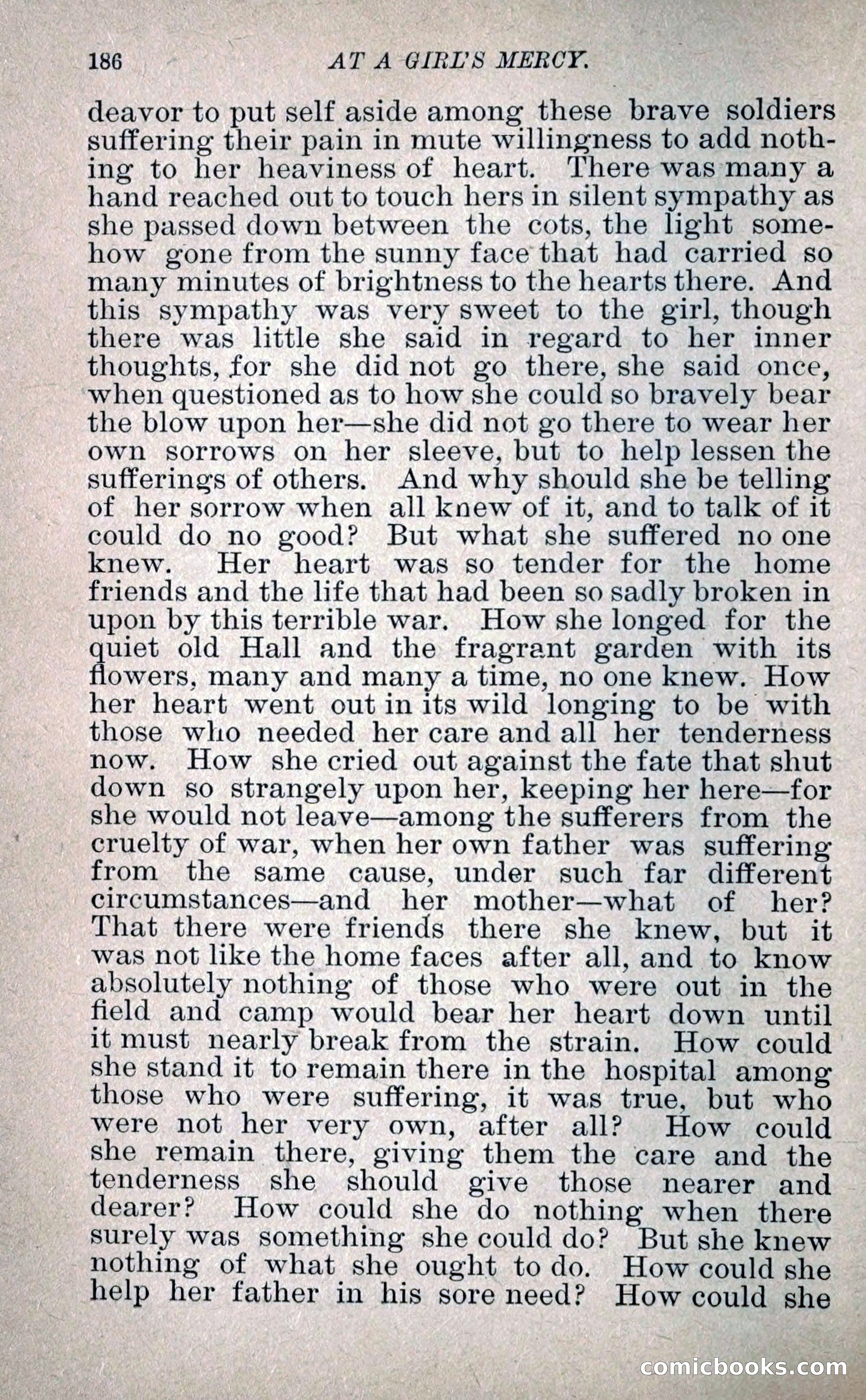 At a Girl's Mercy, or, The Fortunes of War — page 197 of 253