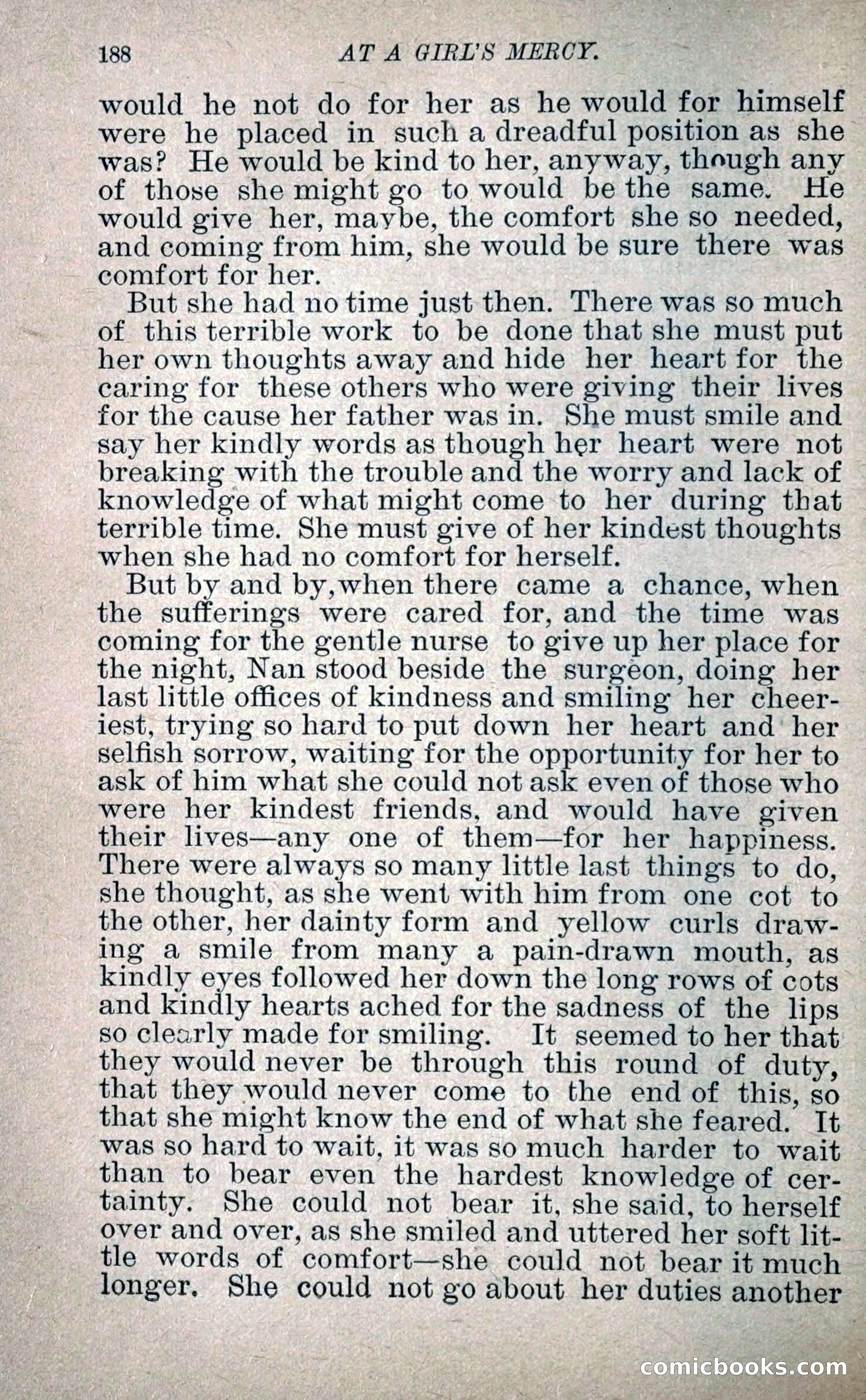 At a Girl's Mercy, or, The Fortunes of War — page 199 of 253