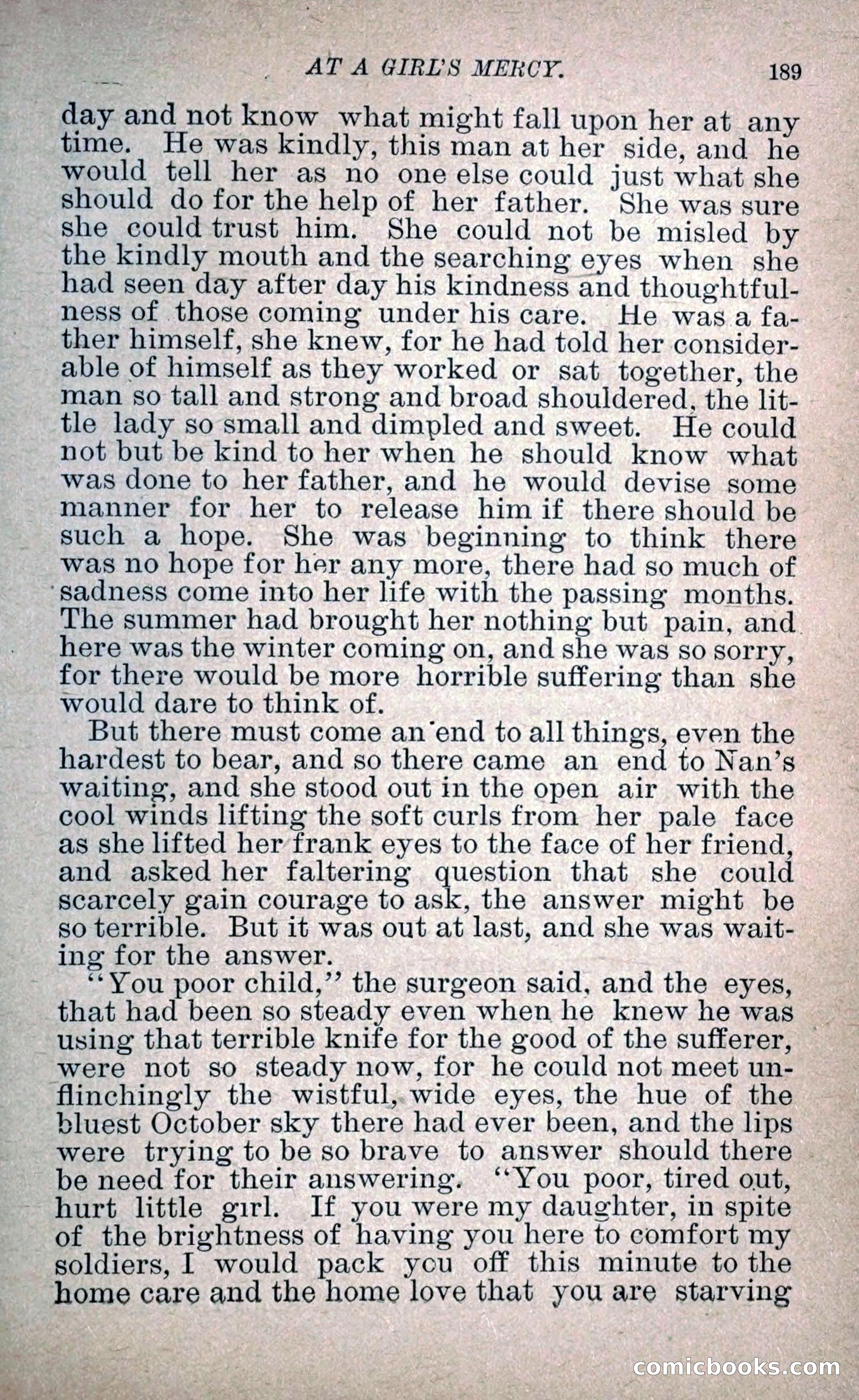 At a Girl's Mercy, or, The Fortunes of War — page 200 of 253