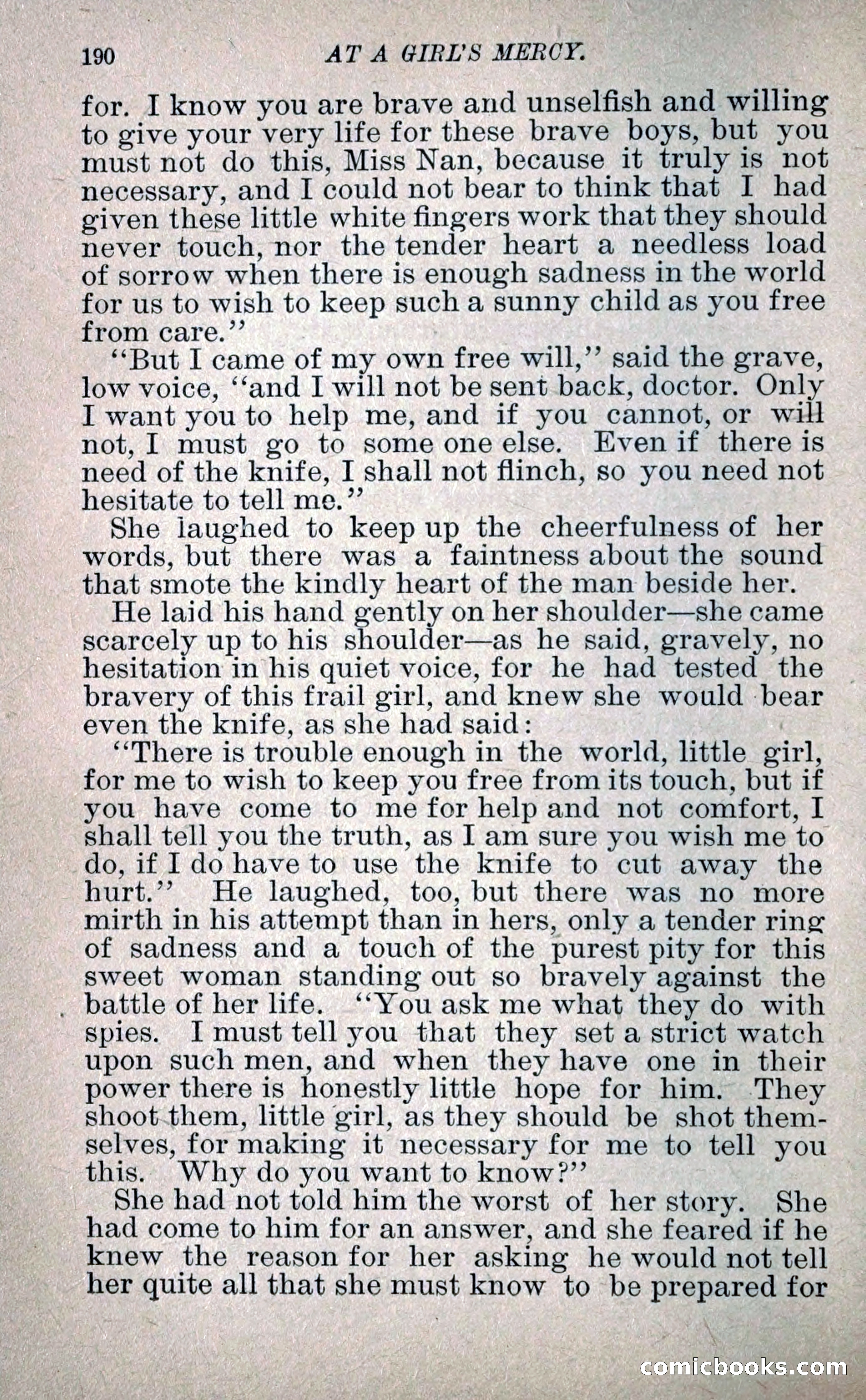 At a Girl's Mercy, or, The Fortunes of War — page 201 of 253