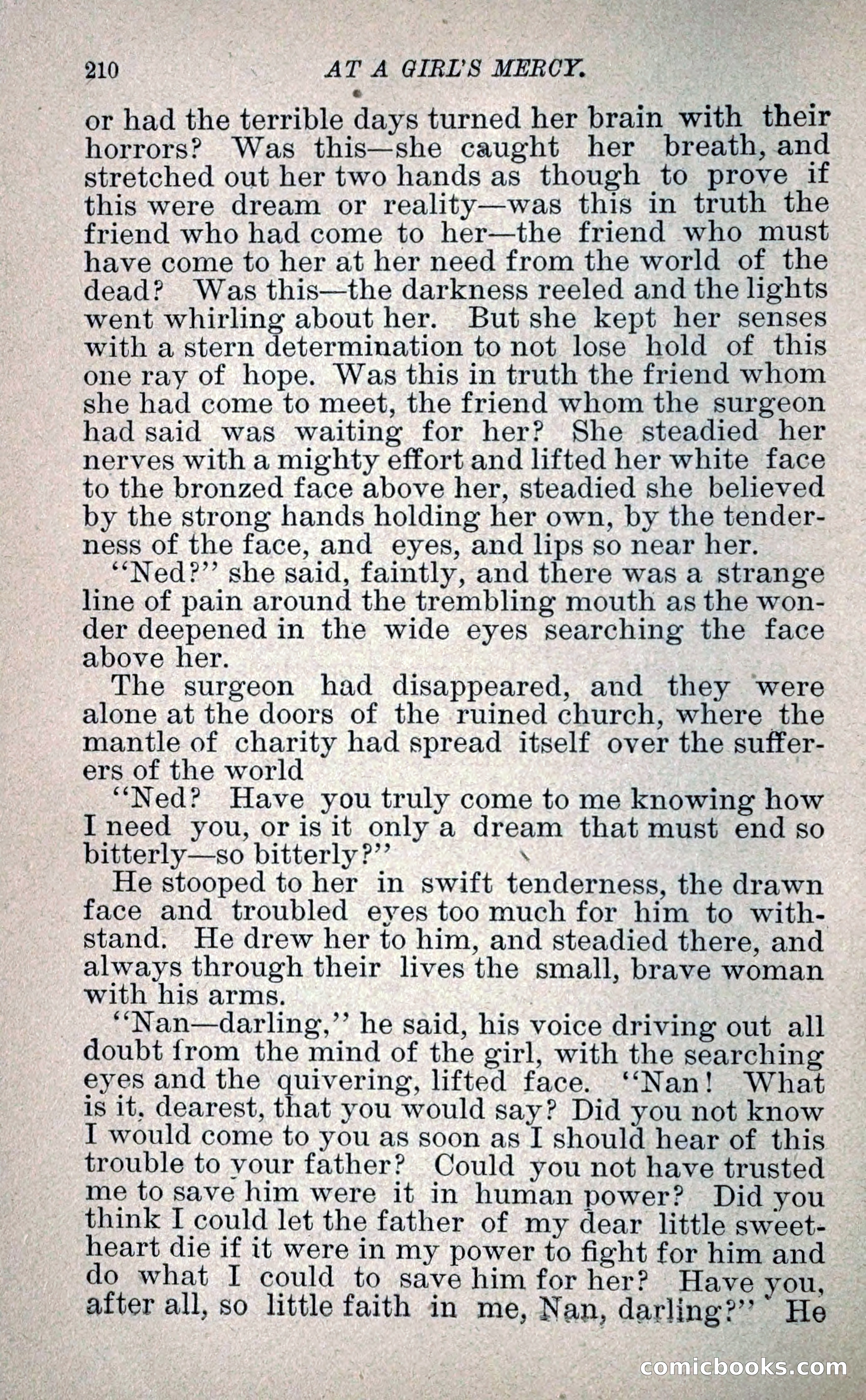 At a Girl's Mercy, or, The Fortunes of War — page 221 of 253